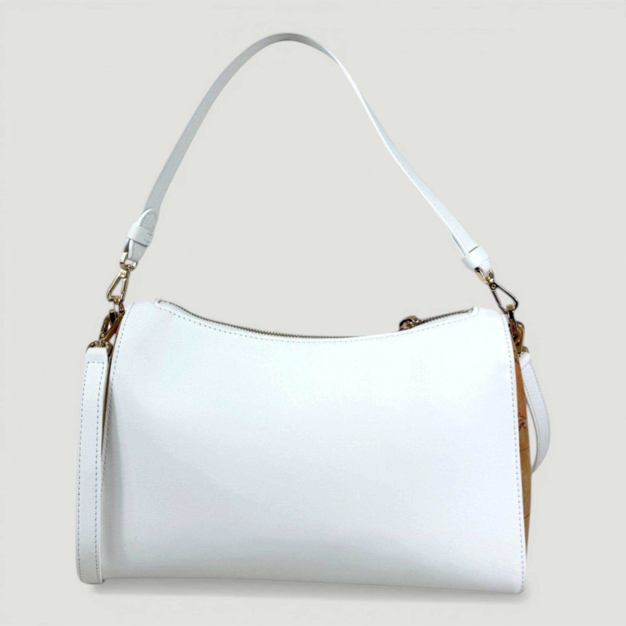 ALVIERO MARTINI 1^CLASSE BORSA SOTTOSPALLA DOPPIA PORTABILITA' BIANCO