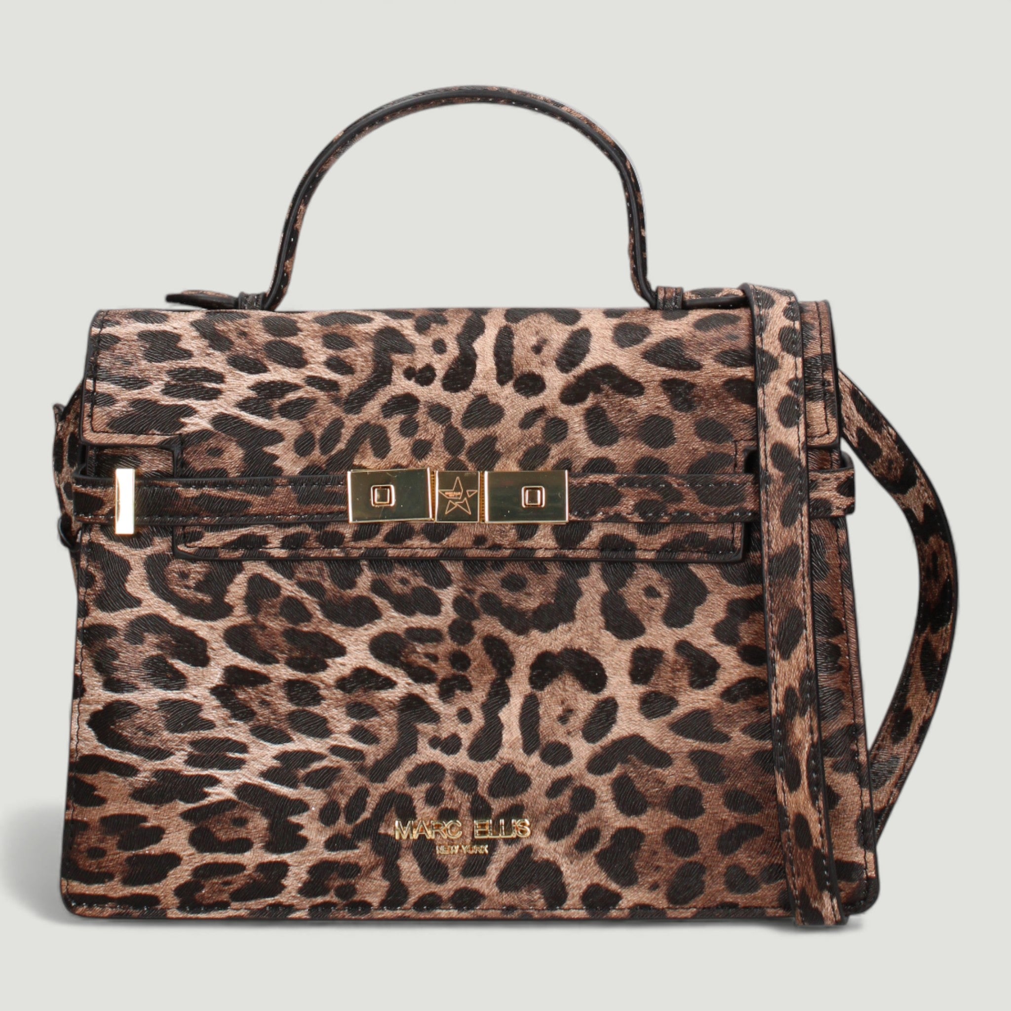 MARC ELLIS BORSA AROUND M 26 LEOPARD BLACK/LEOPARD