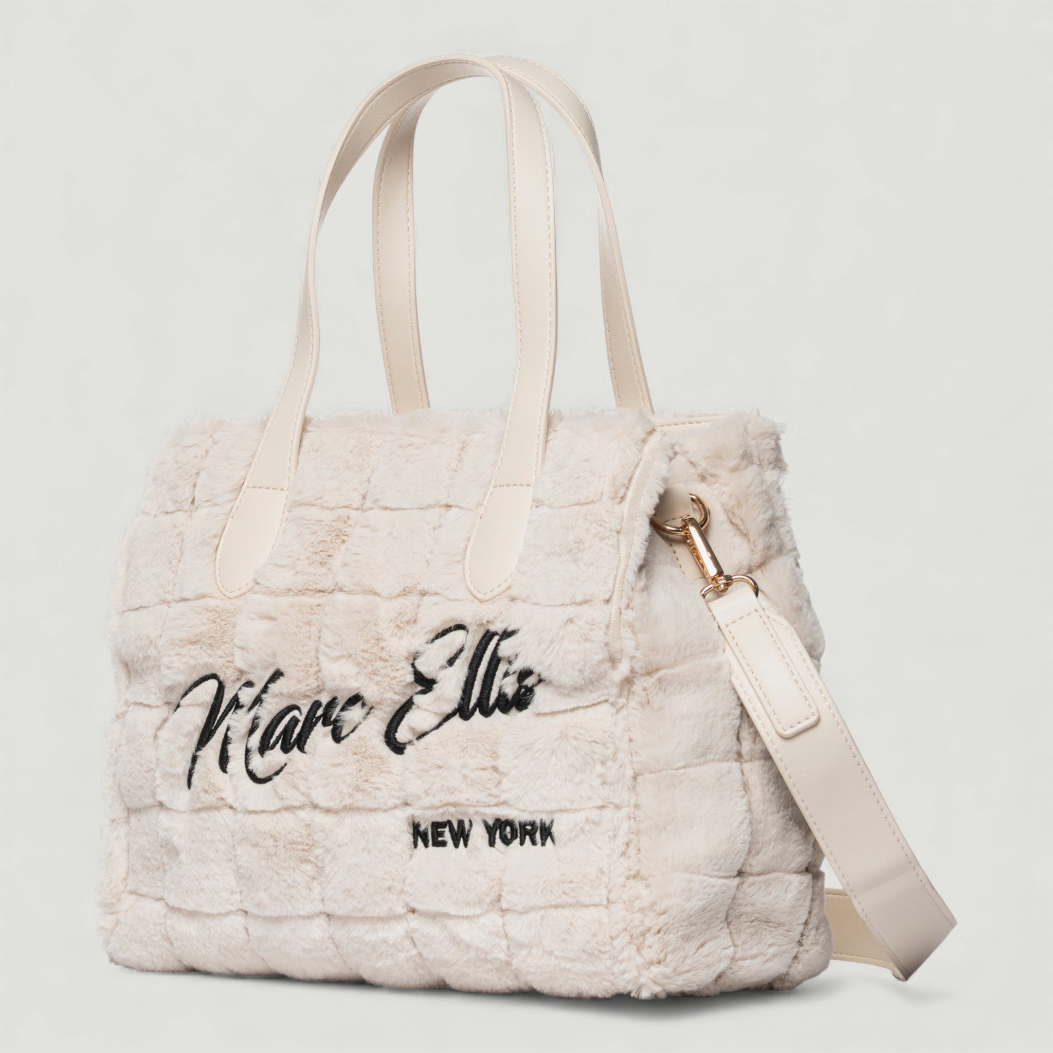 MARC ELLIS BORSA BUBY HAIR M TAUPE