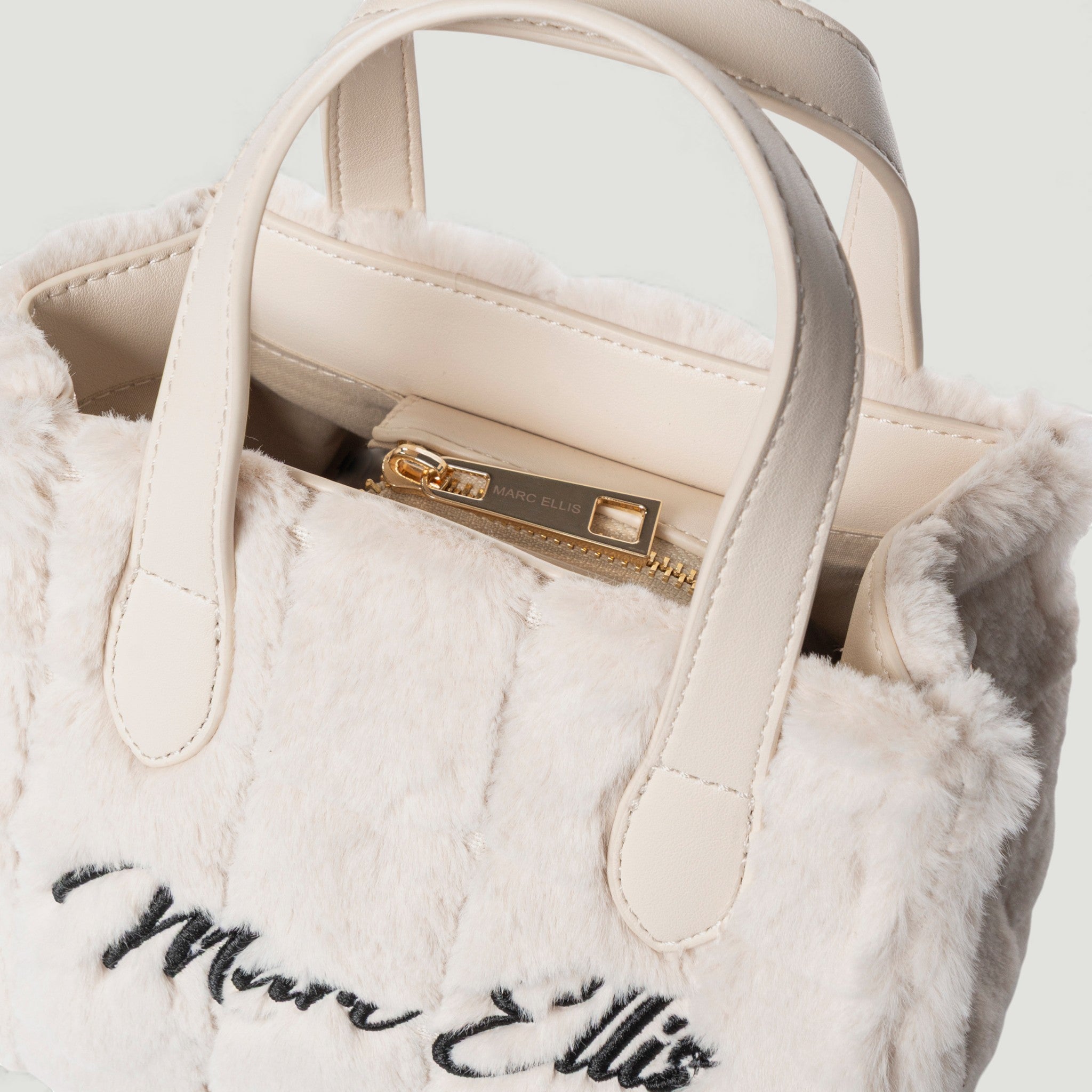 MARC ELLIS BORSA BUBY HAIR S TAUPE