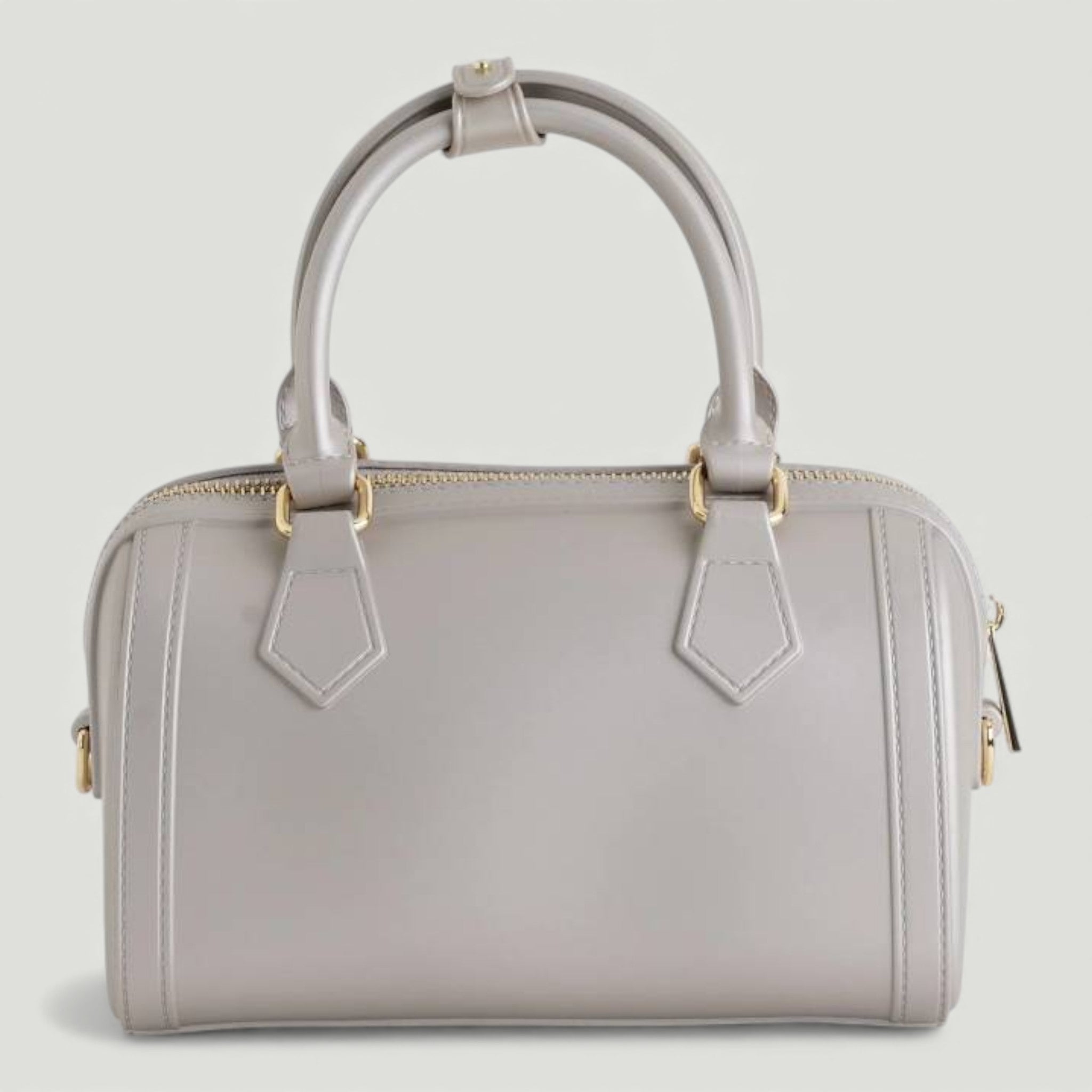 MARC ELLIS BORSA FLAT ESTRELLA TAUPE/LIGHT GOLD