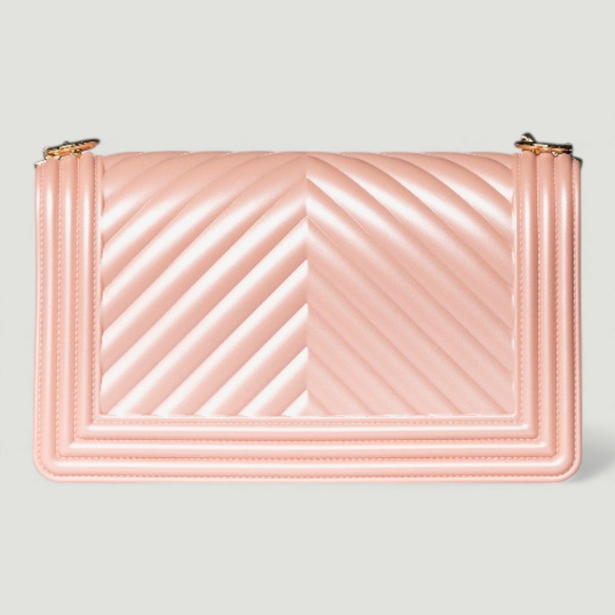 MARC ELLIS BORSA FLAT M NUDE/LIGHT GOLD