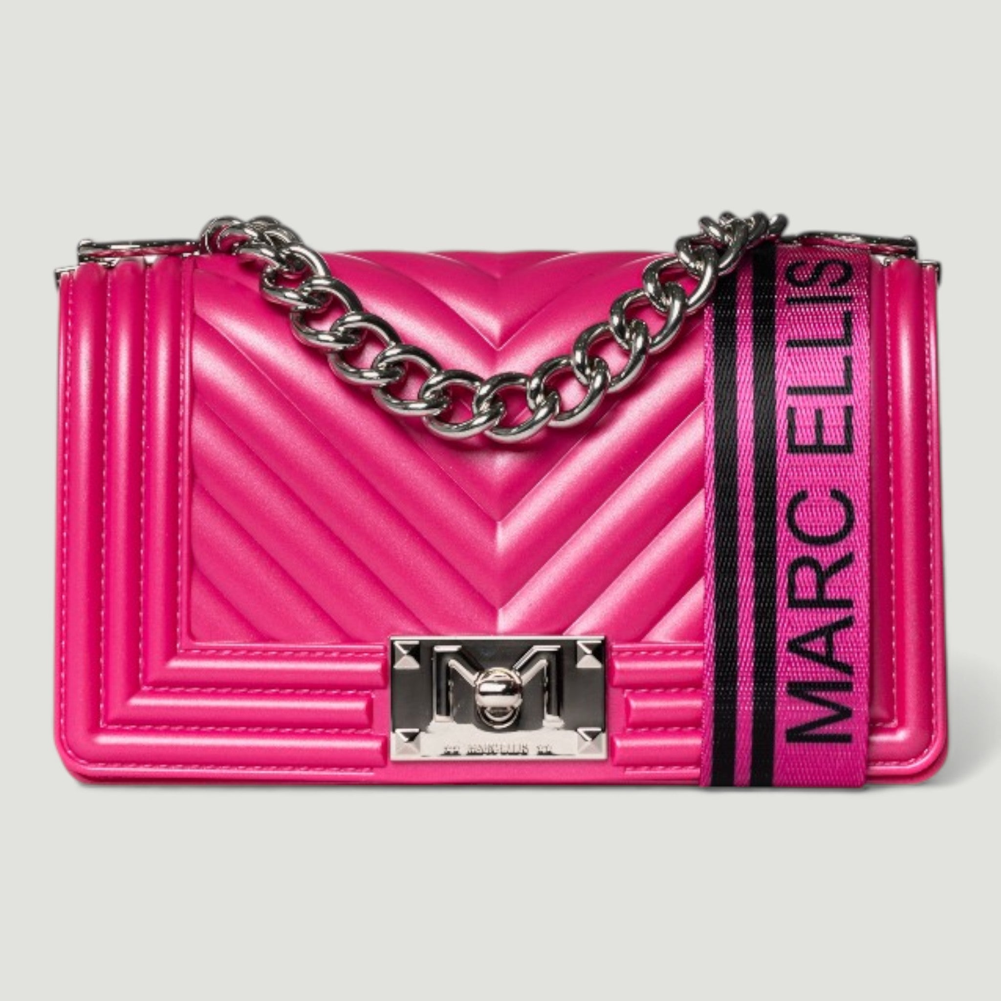 MARC ELLIS BORSA FLAT S FUXIA/SILVER