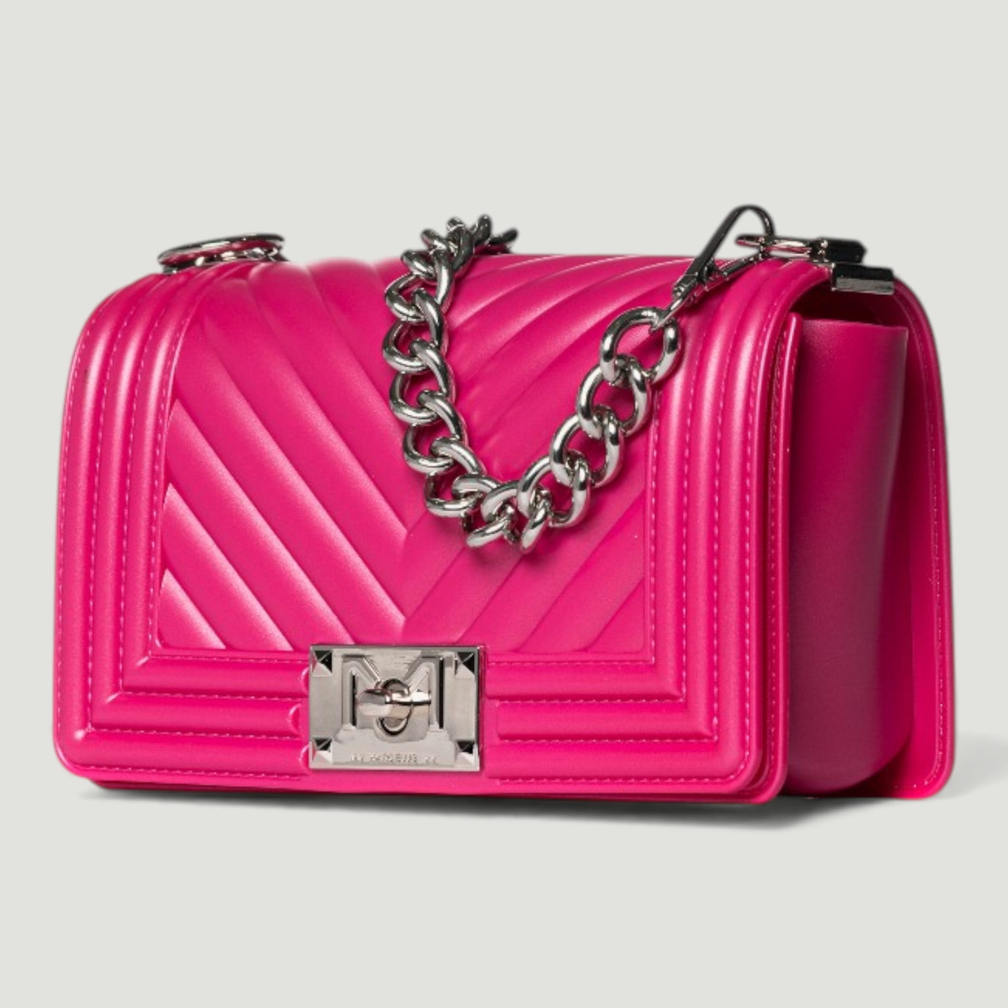 MARC ELLIS BORSA FLAT S FUXIA/SILVER