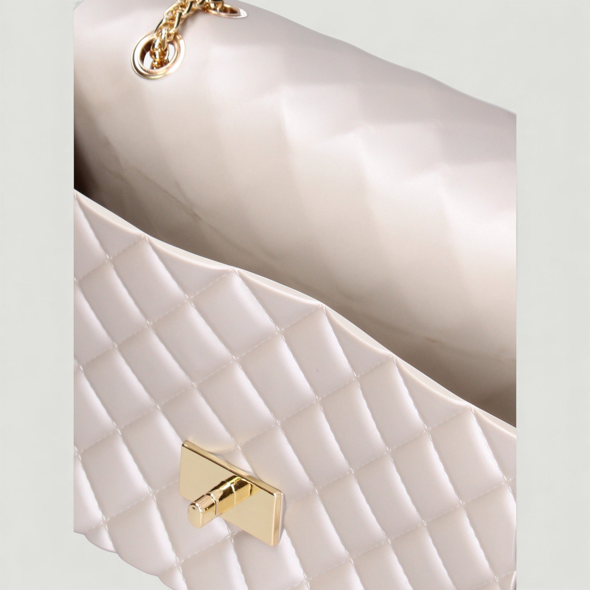 MARC ELLIS BORSA FLAT FALCON M TAUPE/LIGHT GOLD