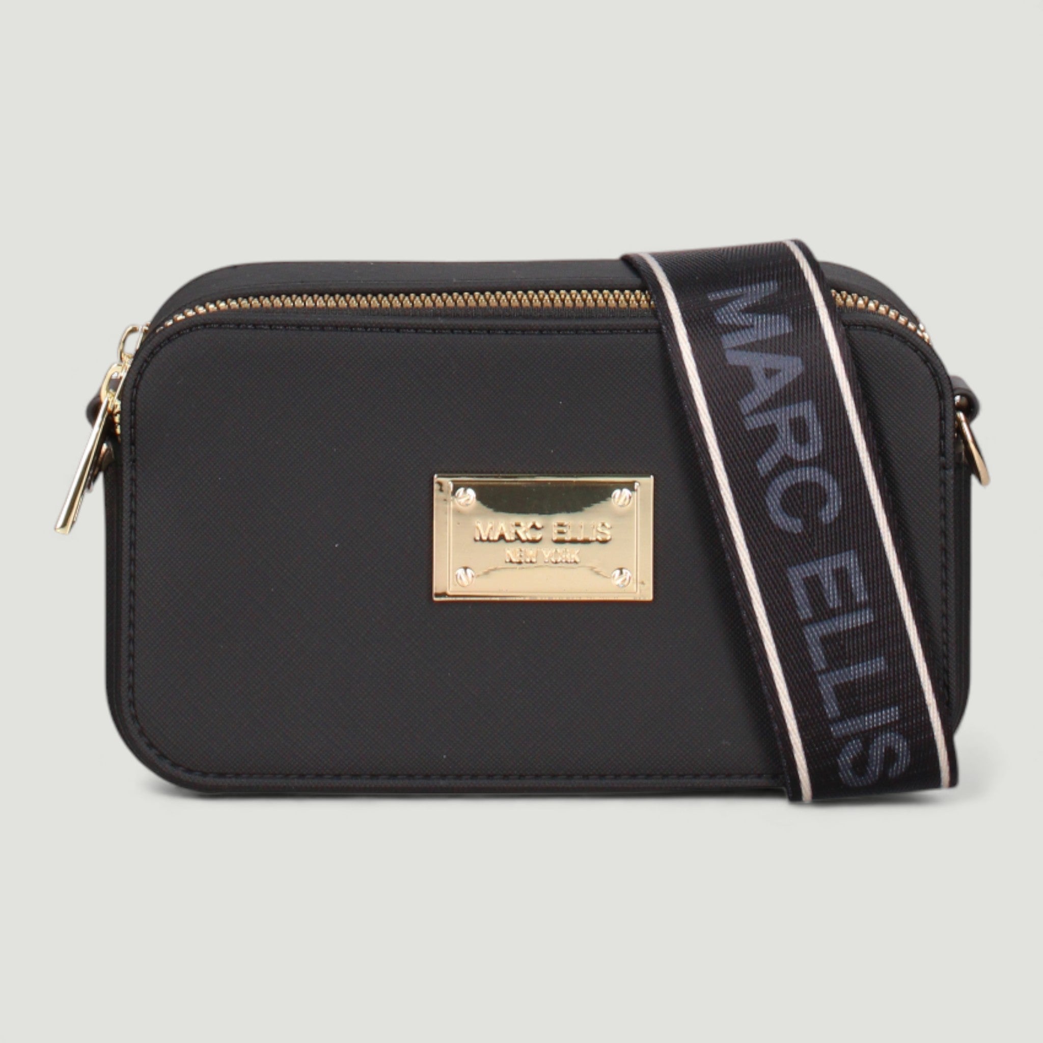 MARC ELLIS BORSA FLAT MARC BLACK/LIGHT GOLD