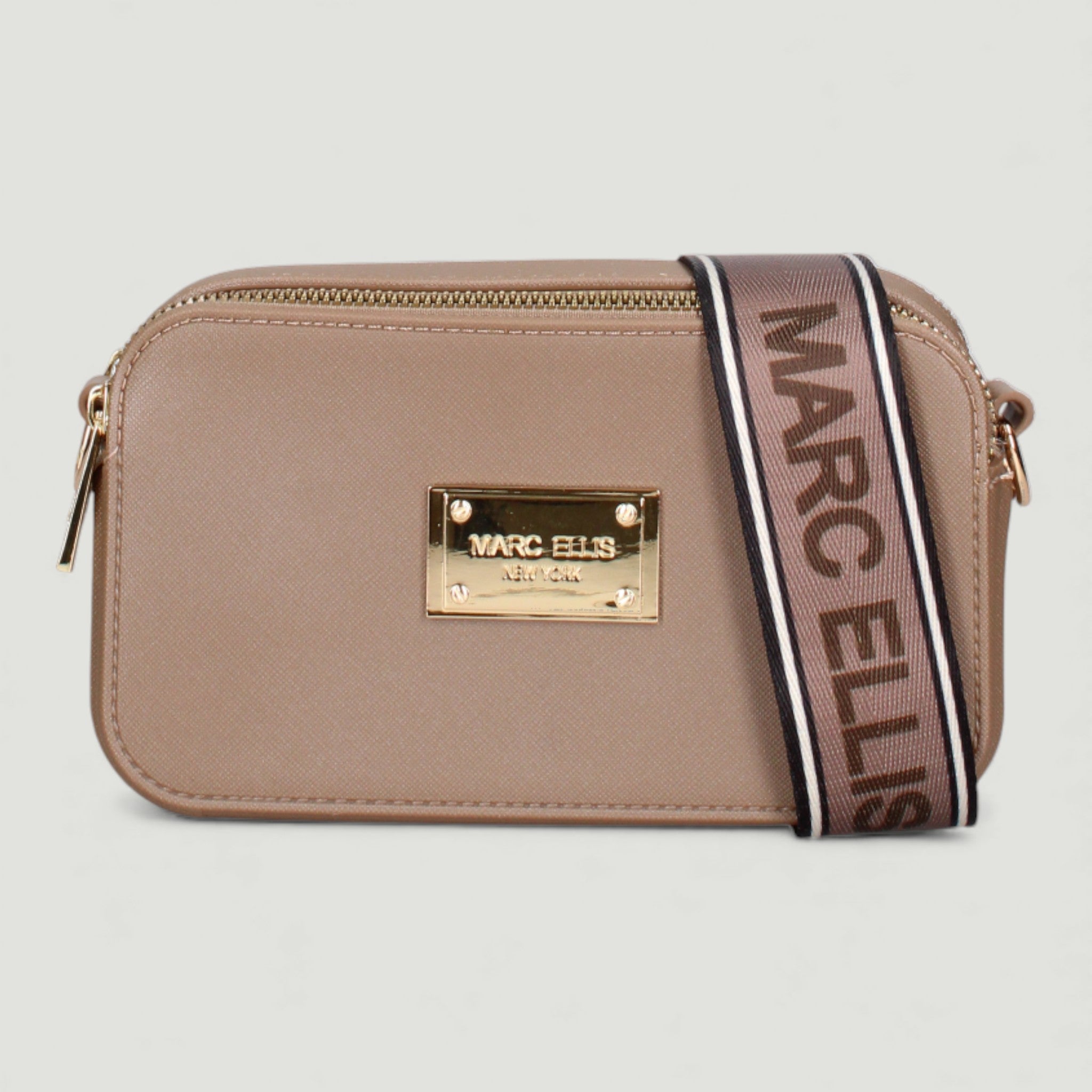 MARC ELLIS BORSA FLAT MARC BRONZE/LIGHT GOLD