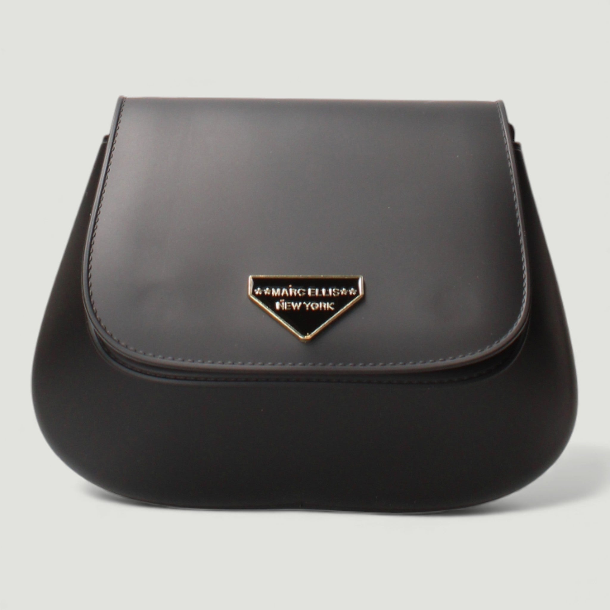 MARC ELLIS BORSA FLAT SWIPE BLACK/LIGHT GOLD