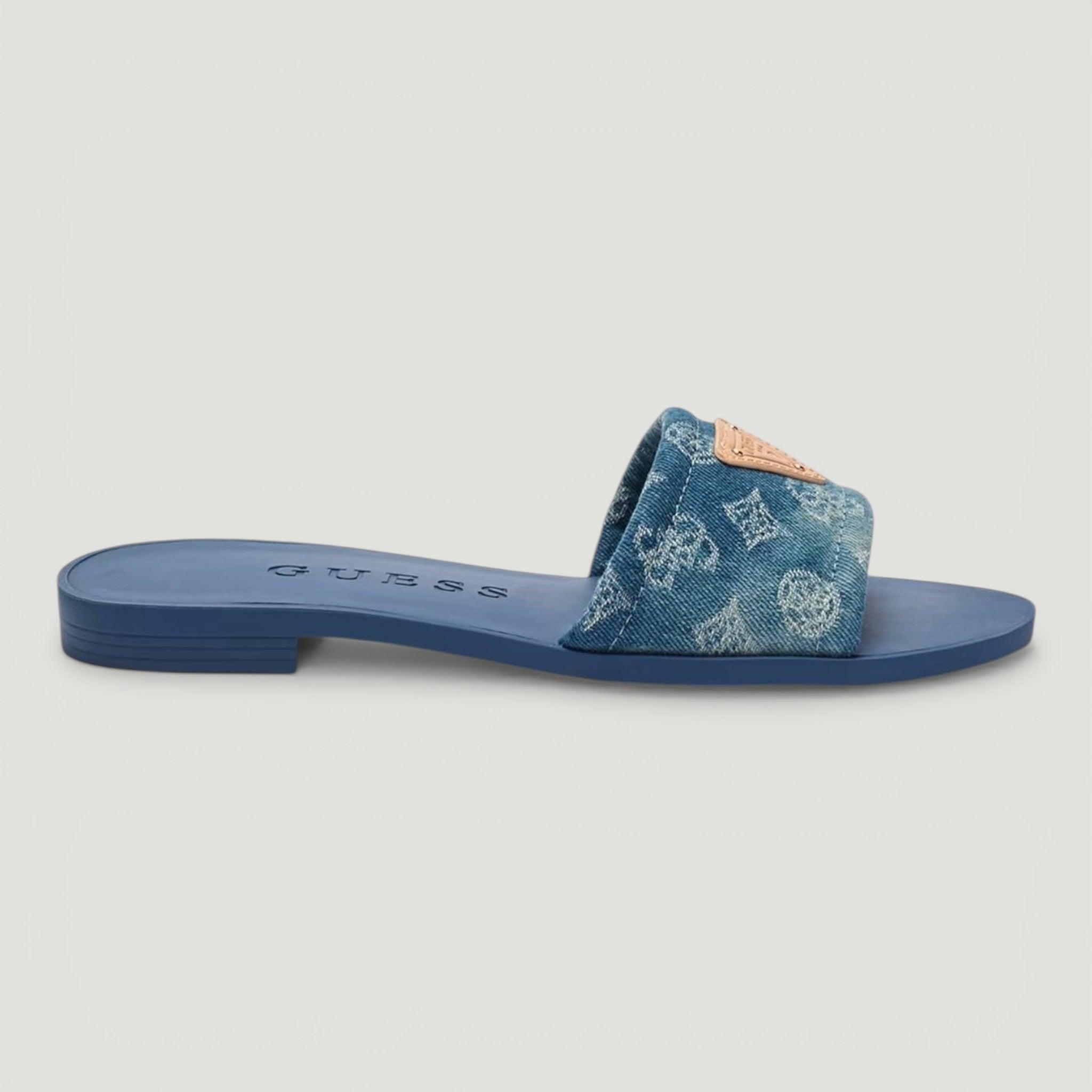 GUESS CIABATTINA ELYSONE BLUE DENIM