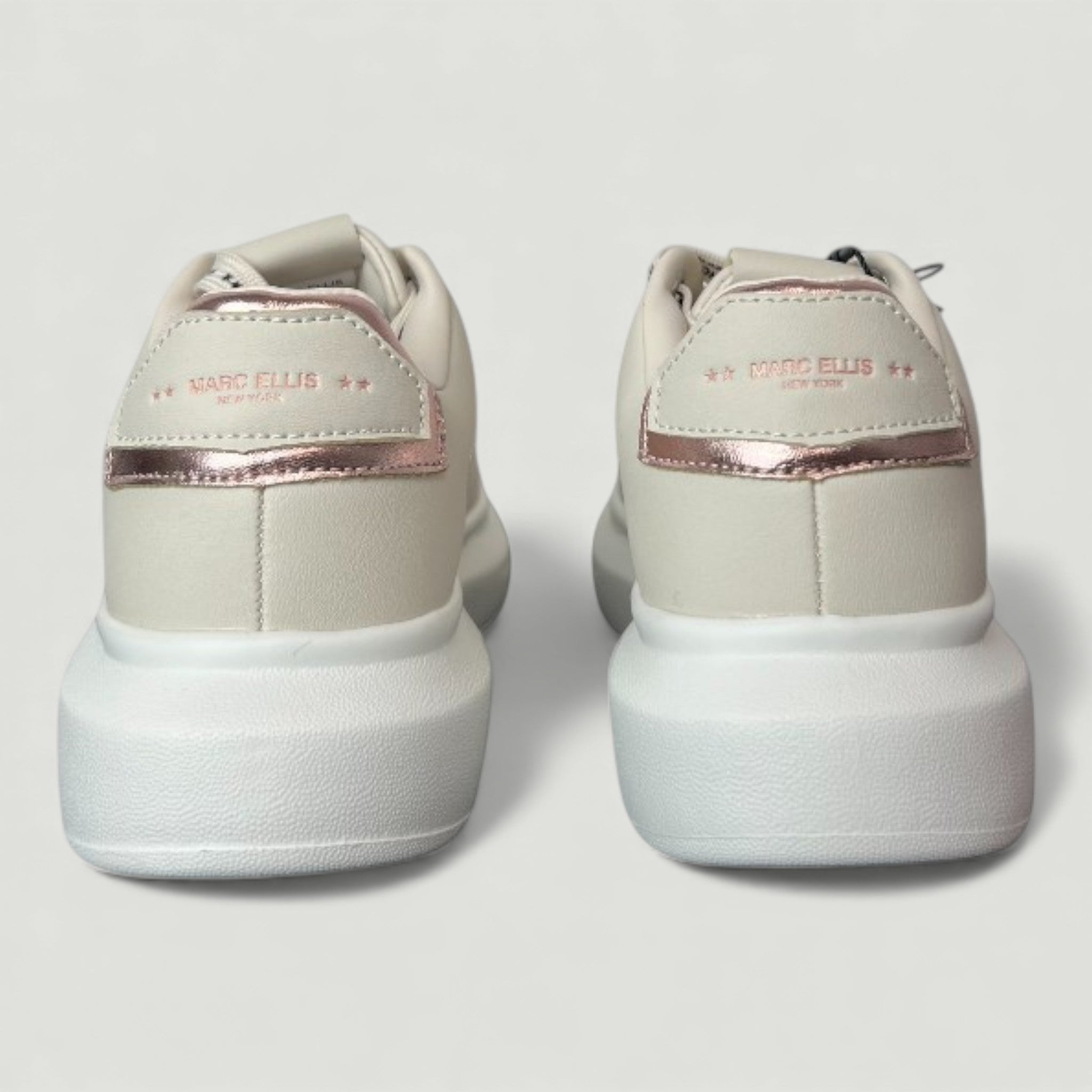 MARC ELLIS SNEAKERS HAWAY 105 CREAM/GOLD