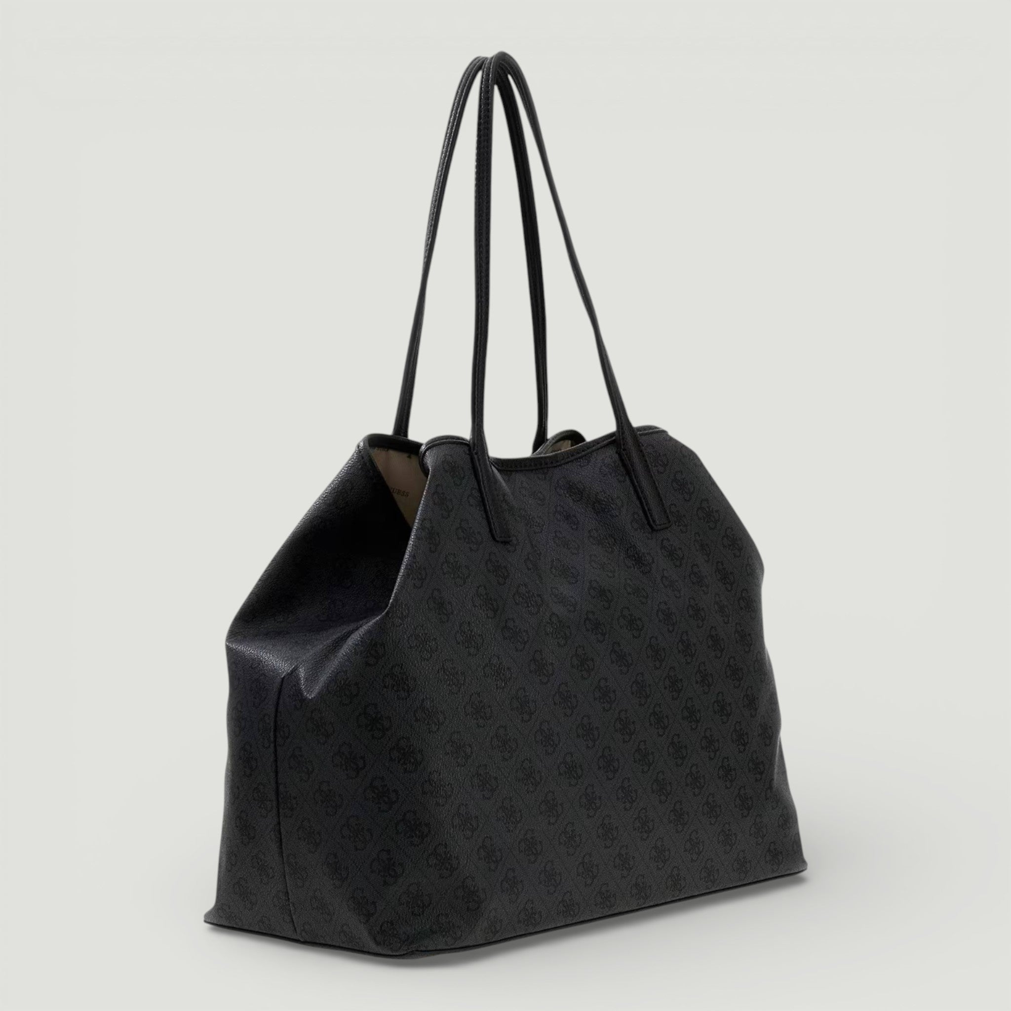 GUESS BORSA VICTTORIA LARGE 2 IN 1 TOTE COAL LOGO