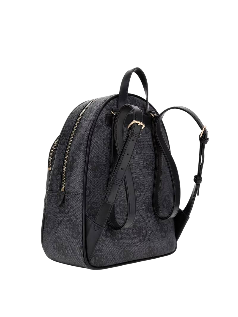 GUESS ZAINO ERENIA LARGE BACKPACK COAL LOGO