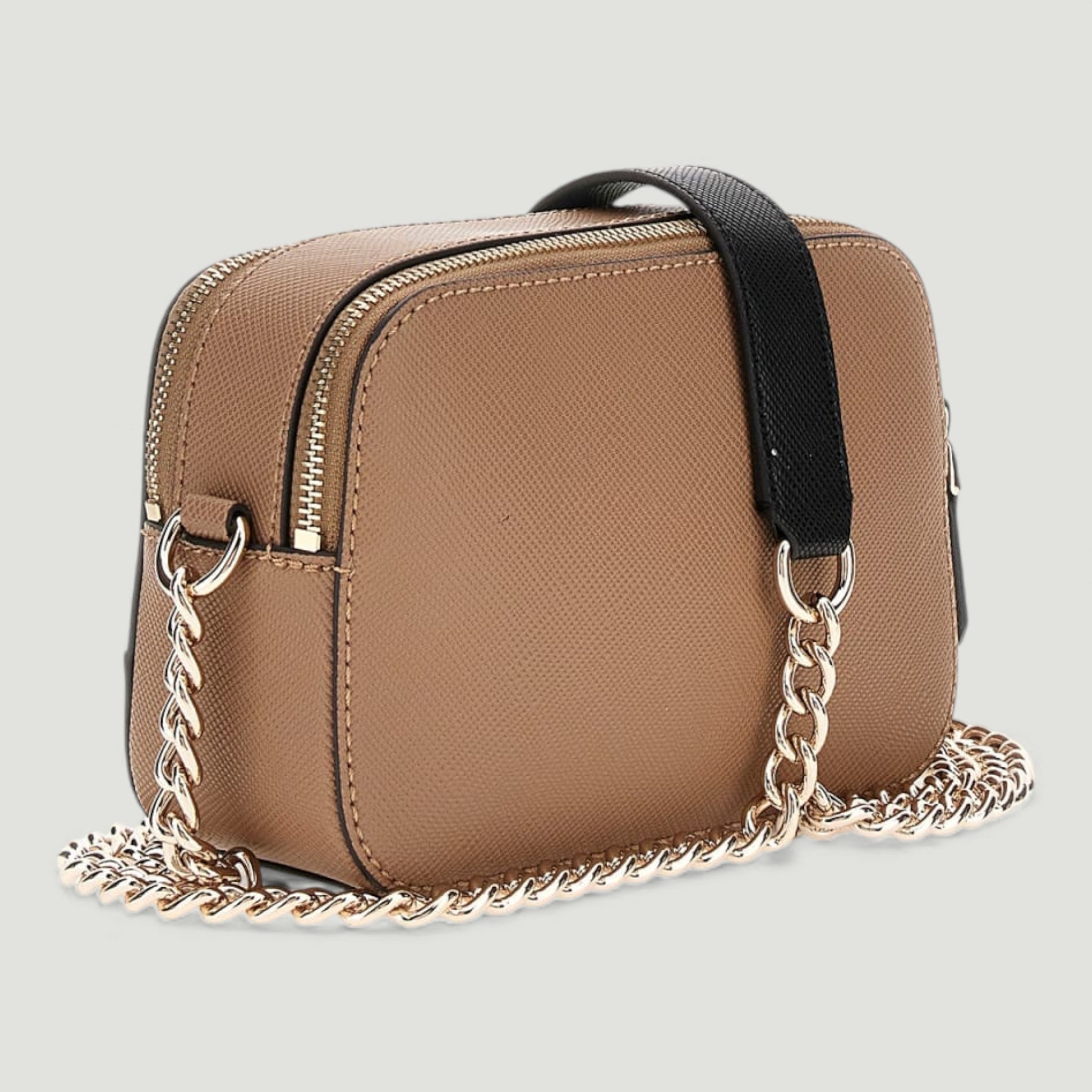GUESS BORSA A TRACOLLA NOELLE II CROSSBODY CAMERA TAN MULTI