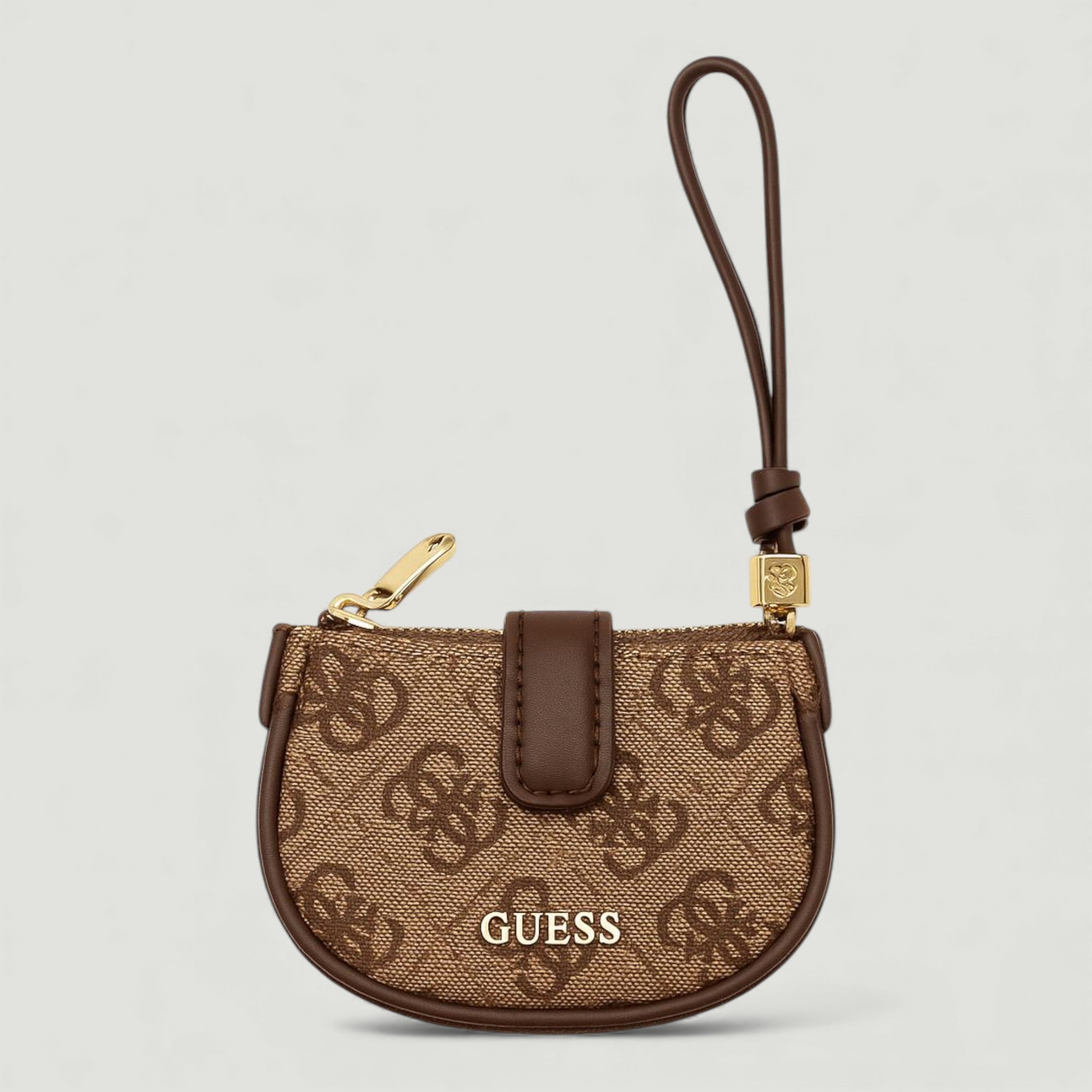 GUESS PORTACHIAVI NOELLE II LATTE LOGO