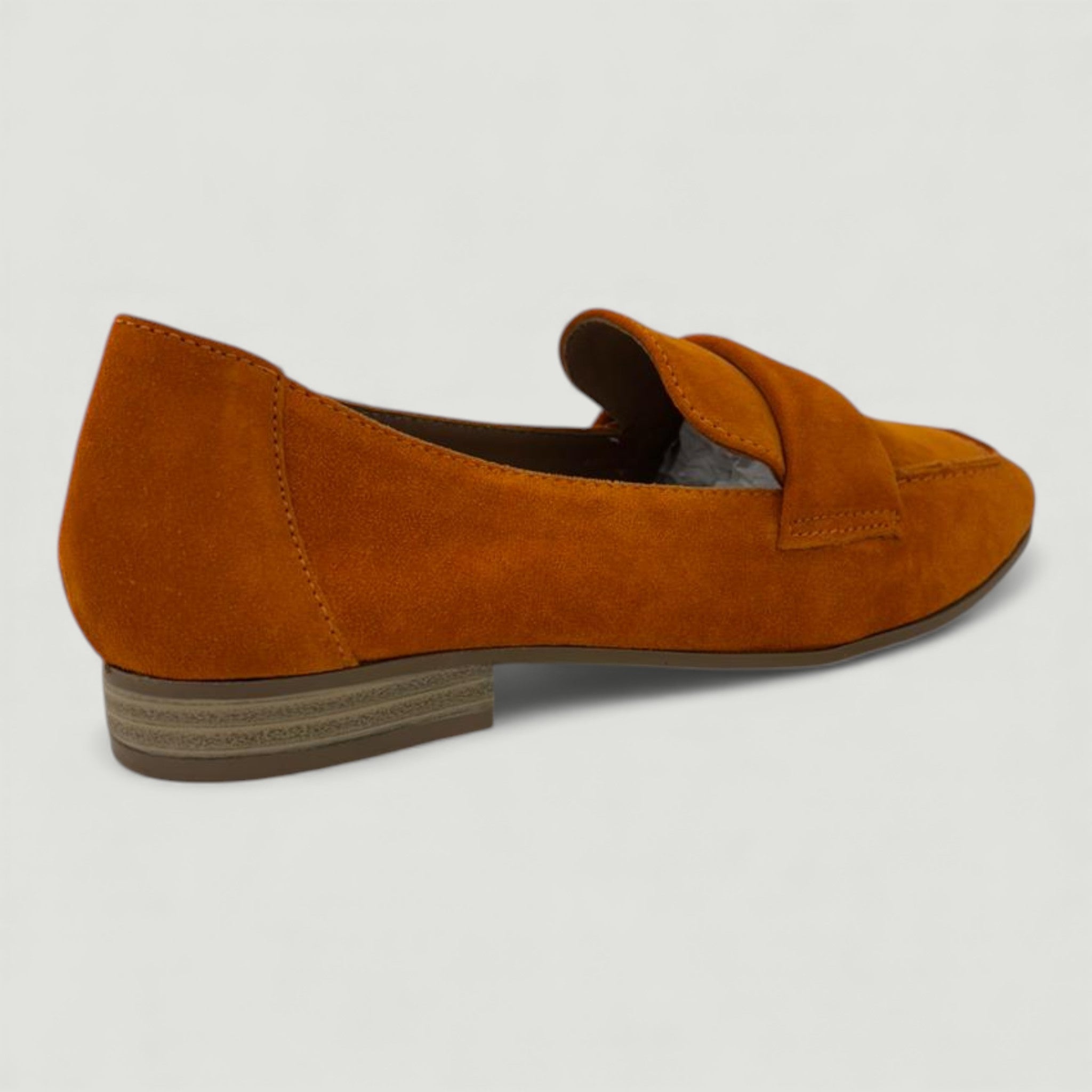 CARMENS MOCASSINO MOX PLAIN CAMOSCIO MANDARINO