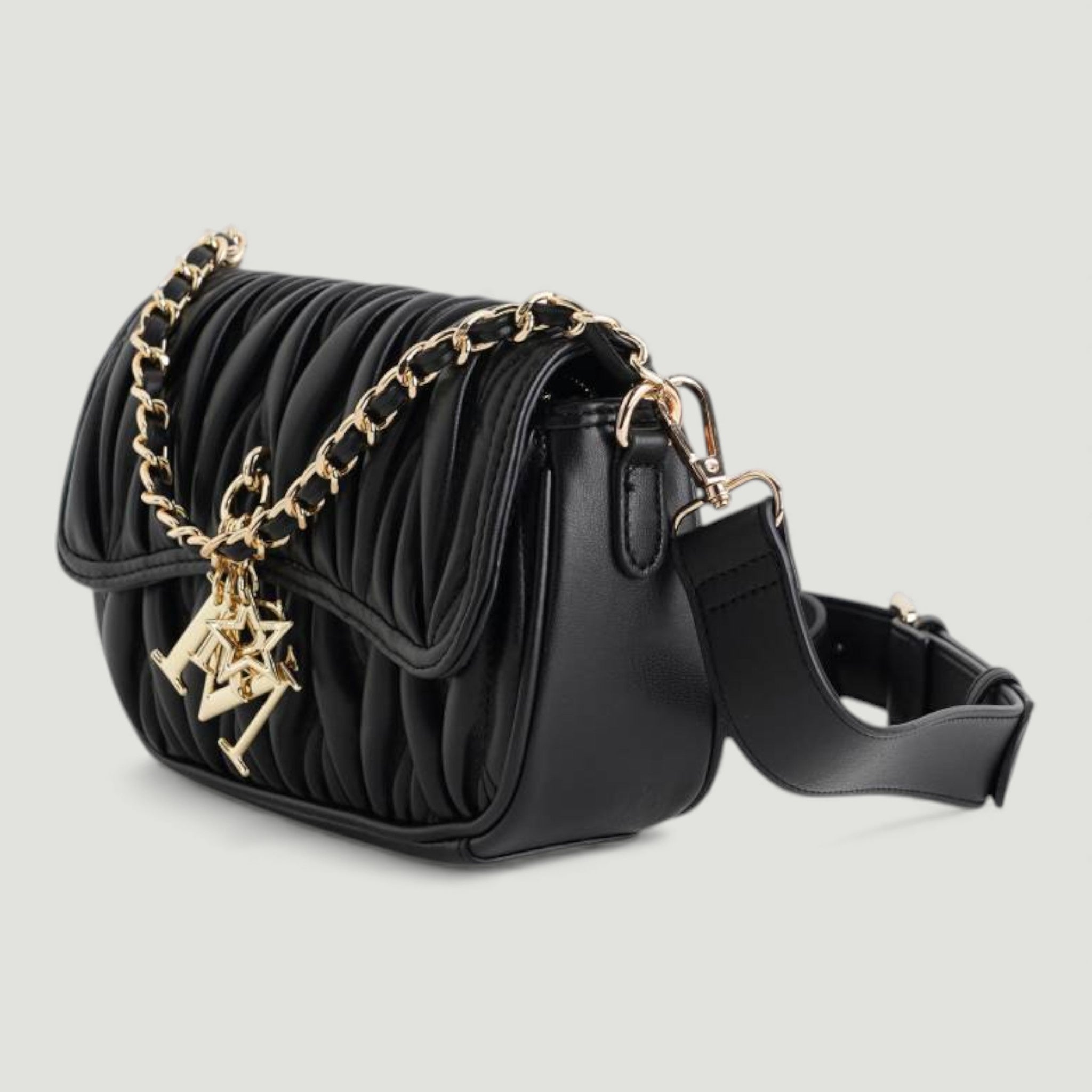 MARC ELLIS BORSA SISSY 36 BLACK/GOLD