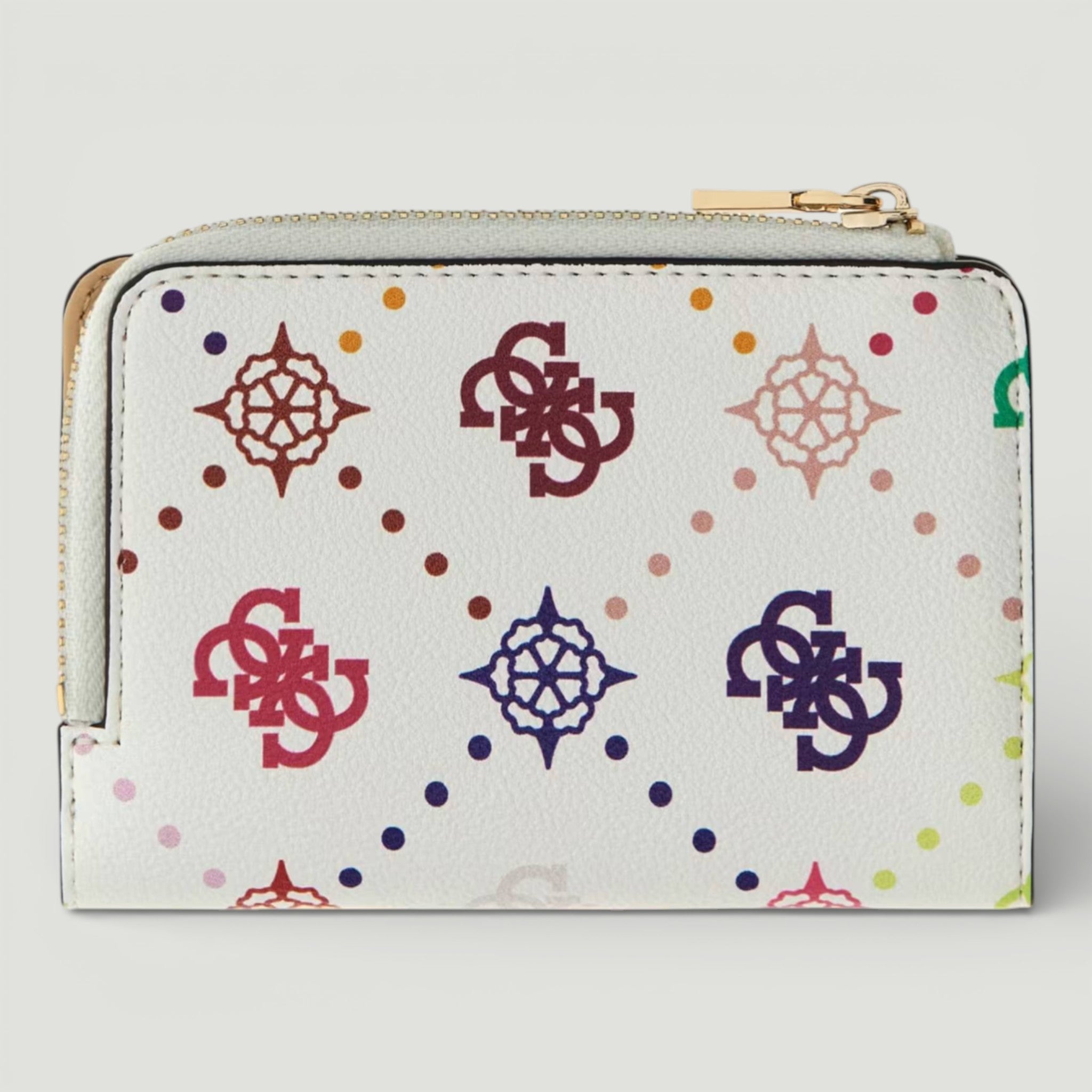 GUESS PORTAFOGLIO EMELIE LOGO SLG SMALL ZIP ARD CRD CSE MULTI LOGO