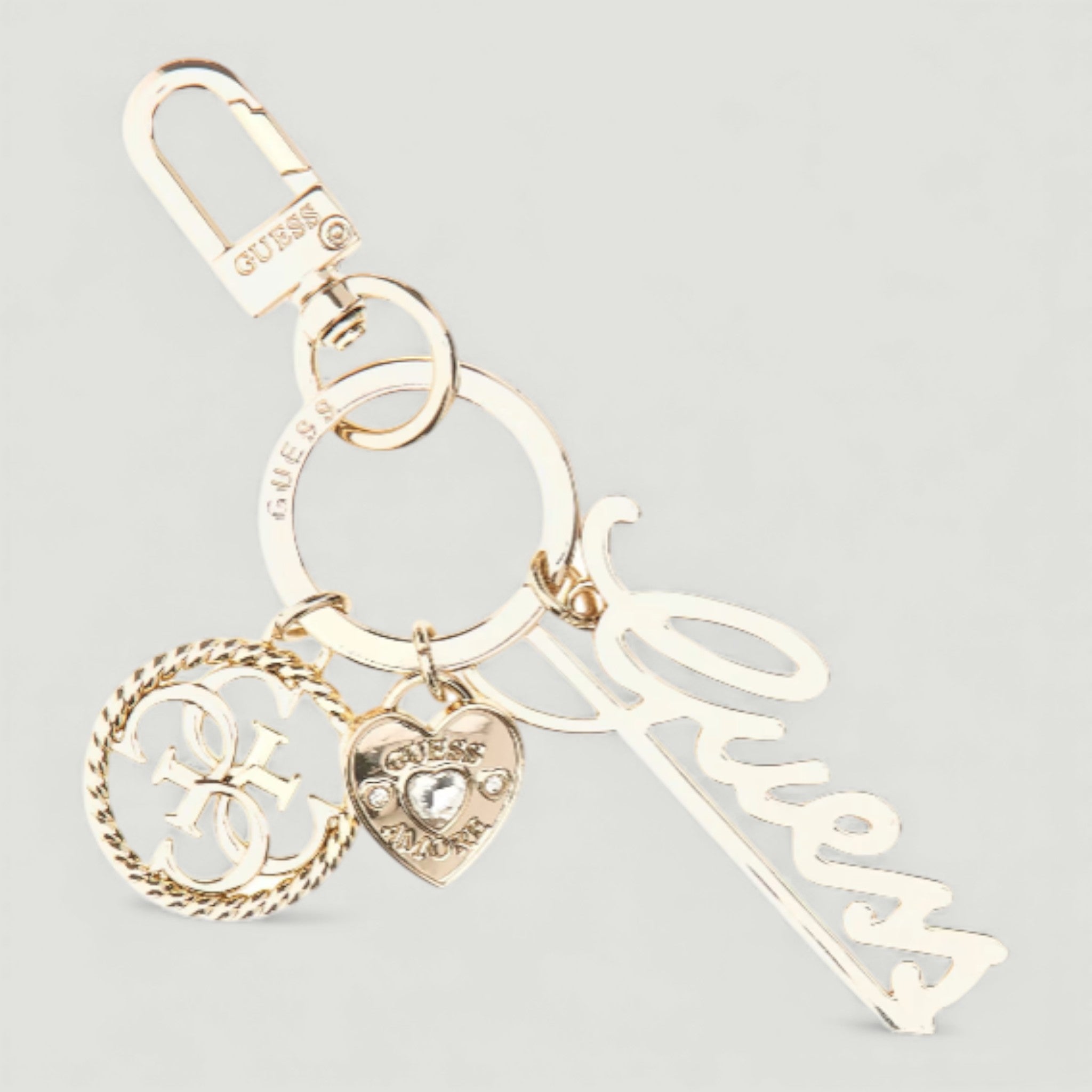 GUESS PORTACHIAVI GOLD