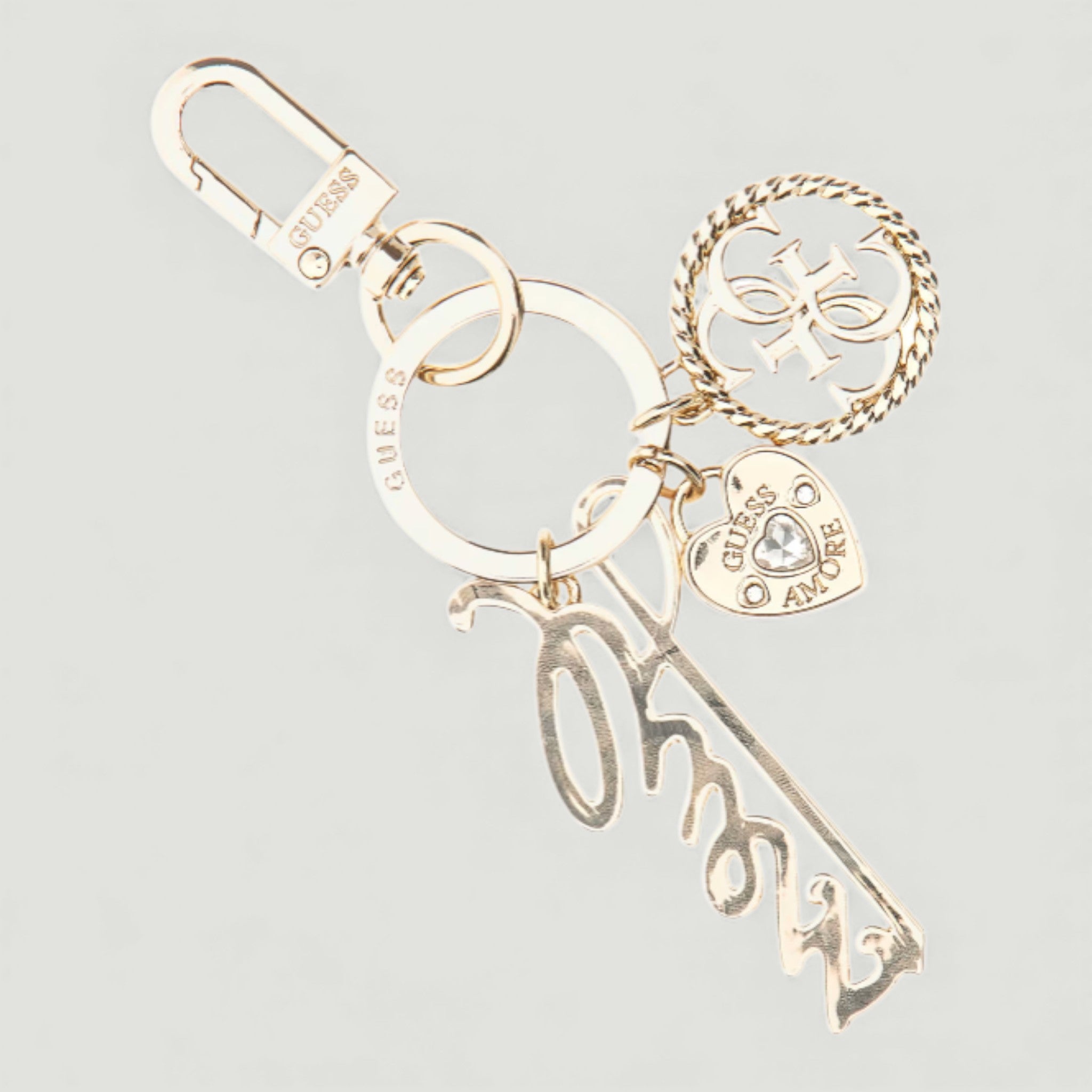 GUESS PORTACHIAVI GOLD