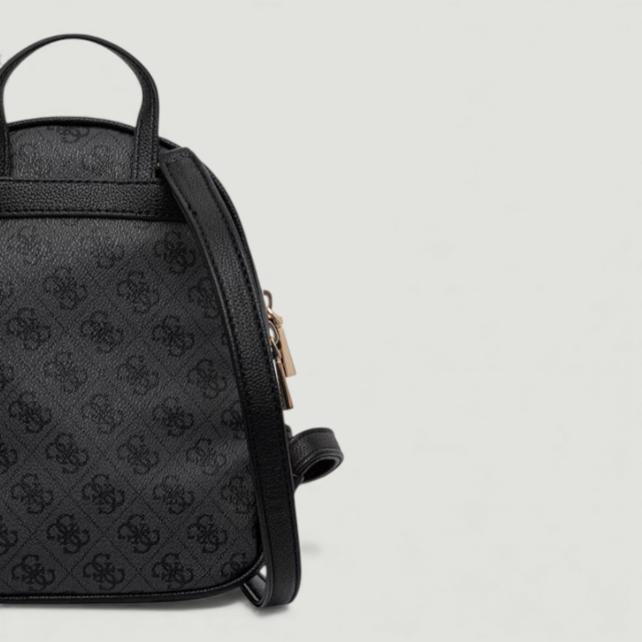 GUESS ZAINO MANHATTAN BACKPACK COAL LOGO