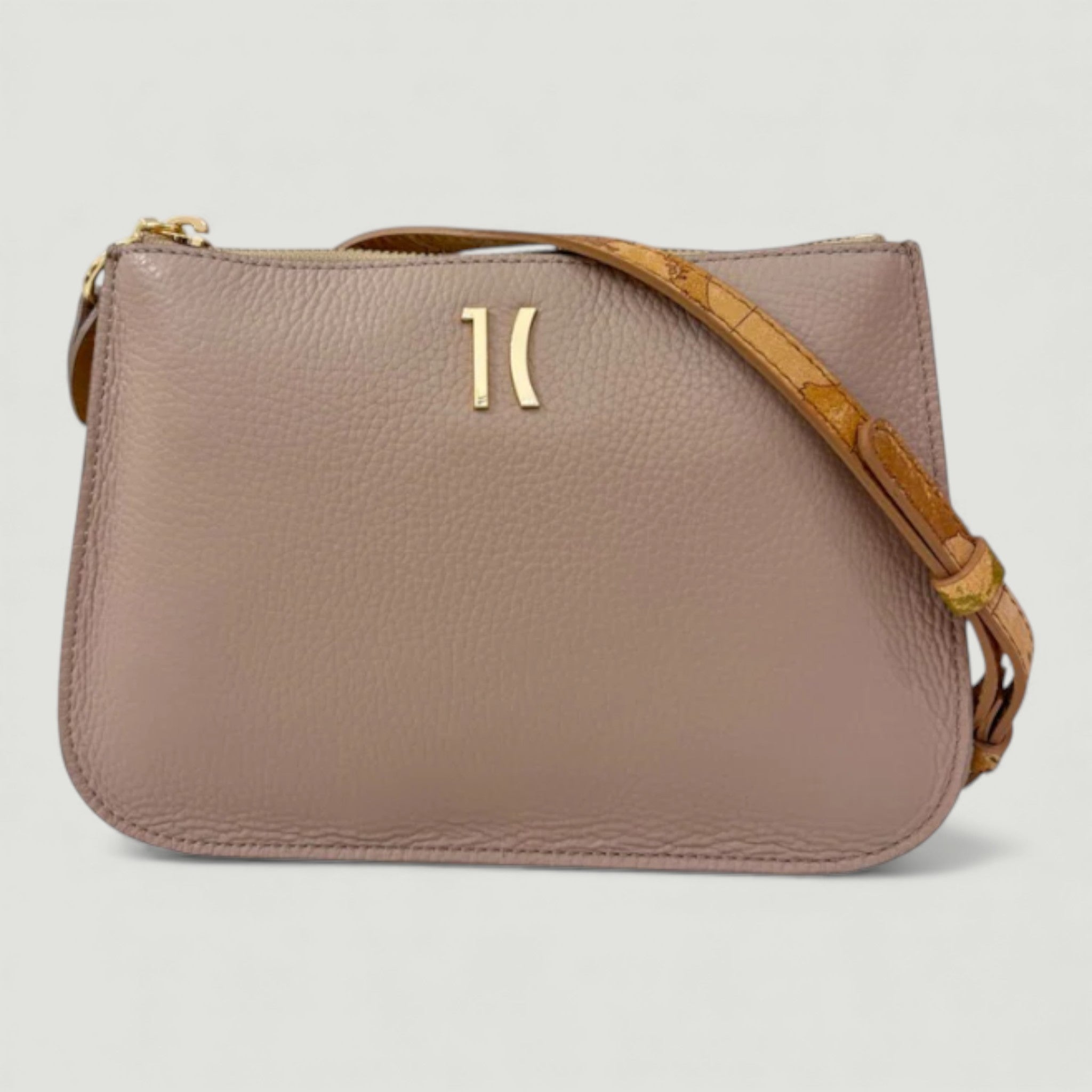 ALVIERO MARTINI 1^ CLASSE POCHETTE 2 SCOMPARTI TAUPE