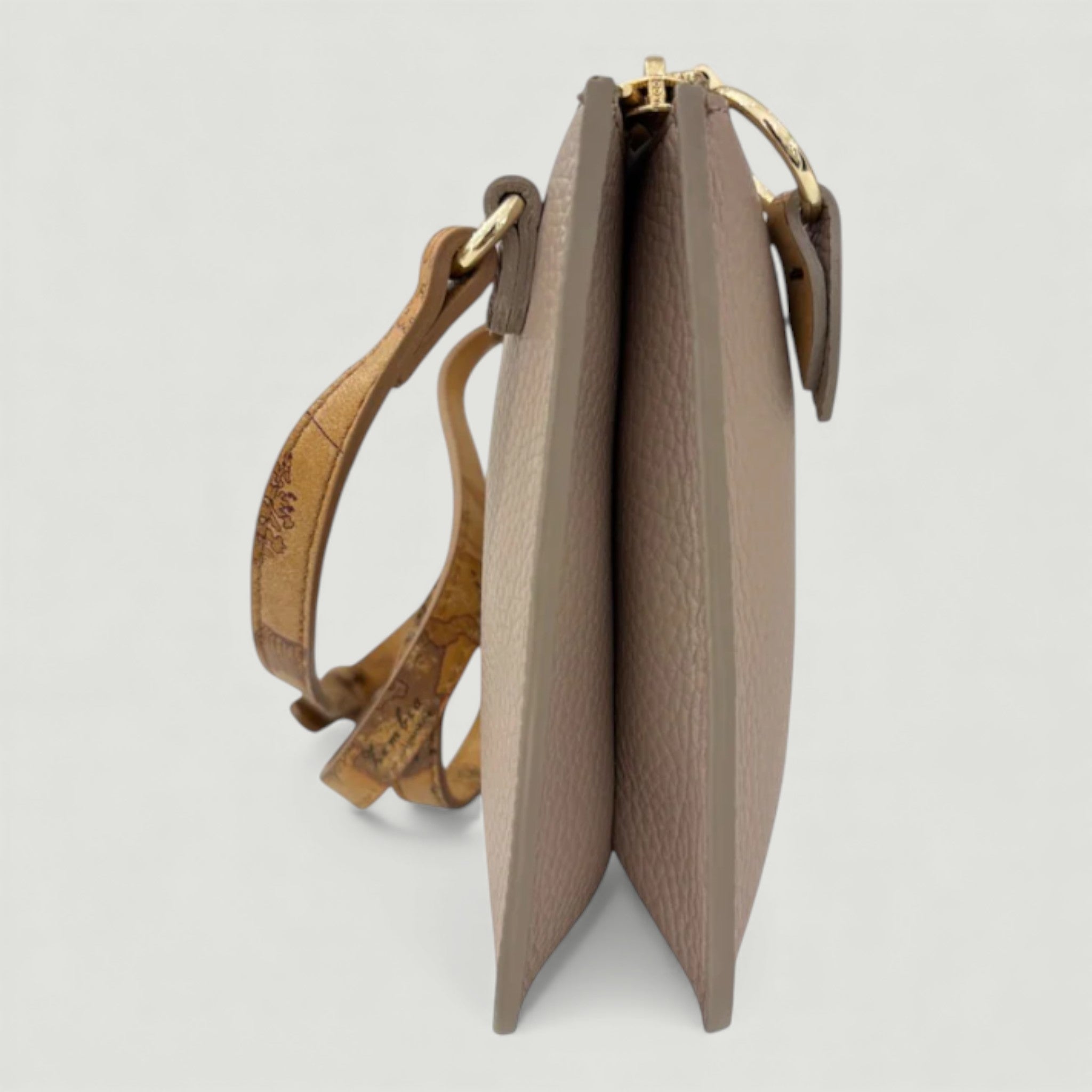 ALVIERO MARTINI 1^ CLASSE POCHETTE 2 SCOMPARTI TAUPE