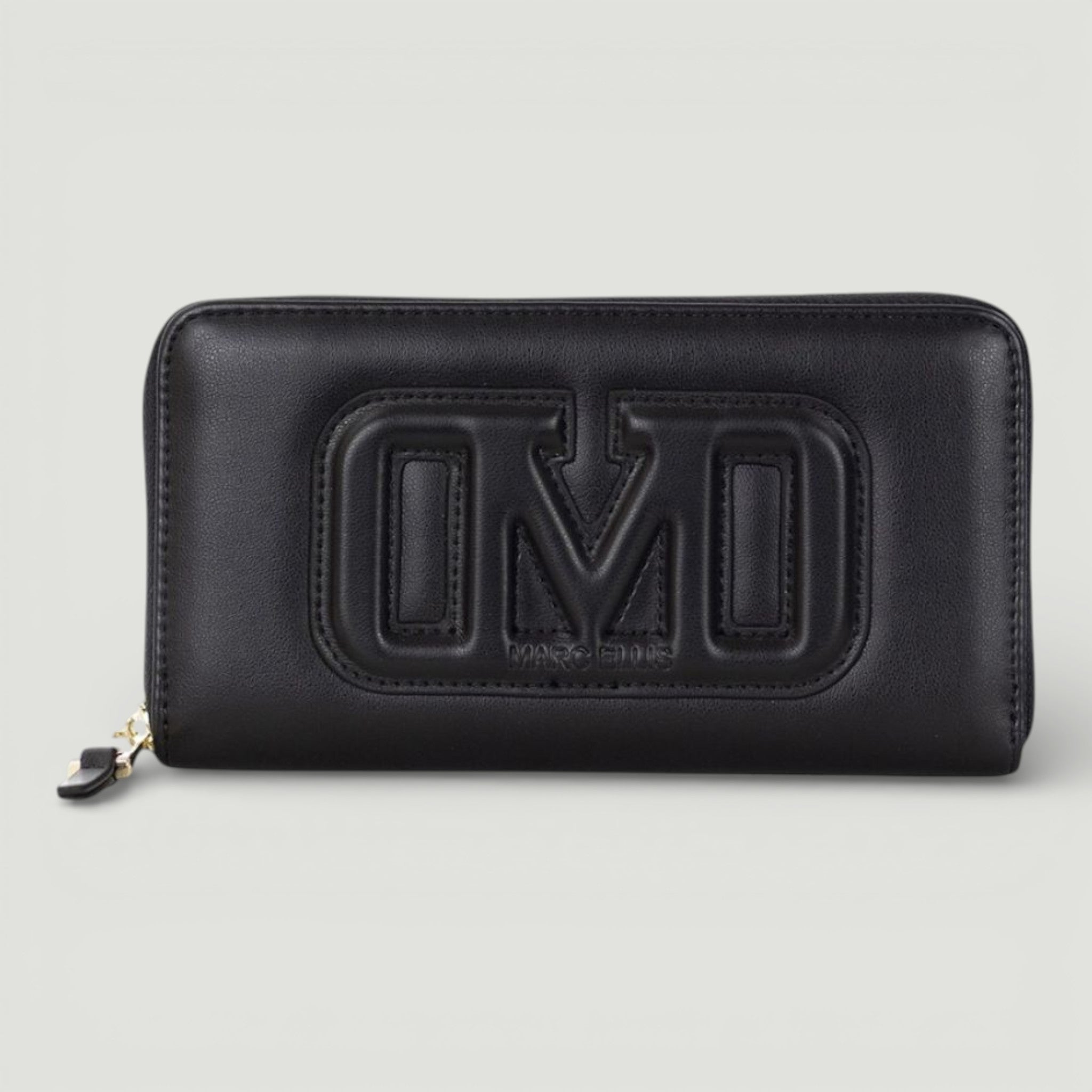 MARC ELLIS PORTAFOGLIO  WALLET EMBOSS BLACK