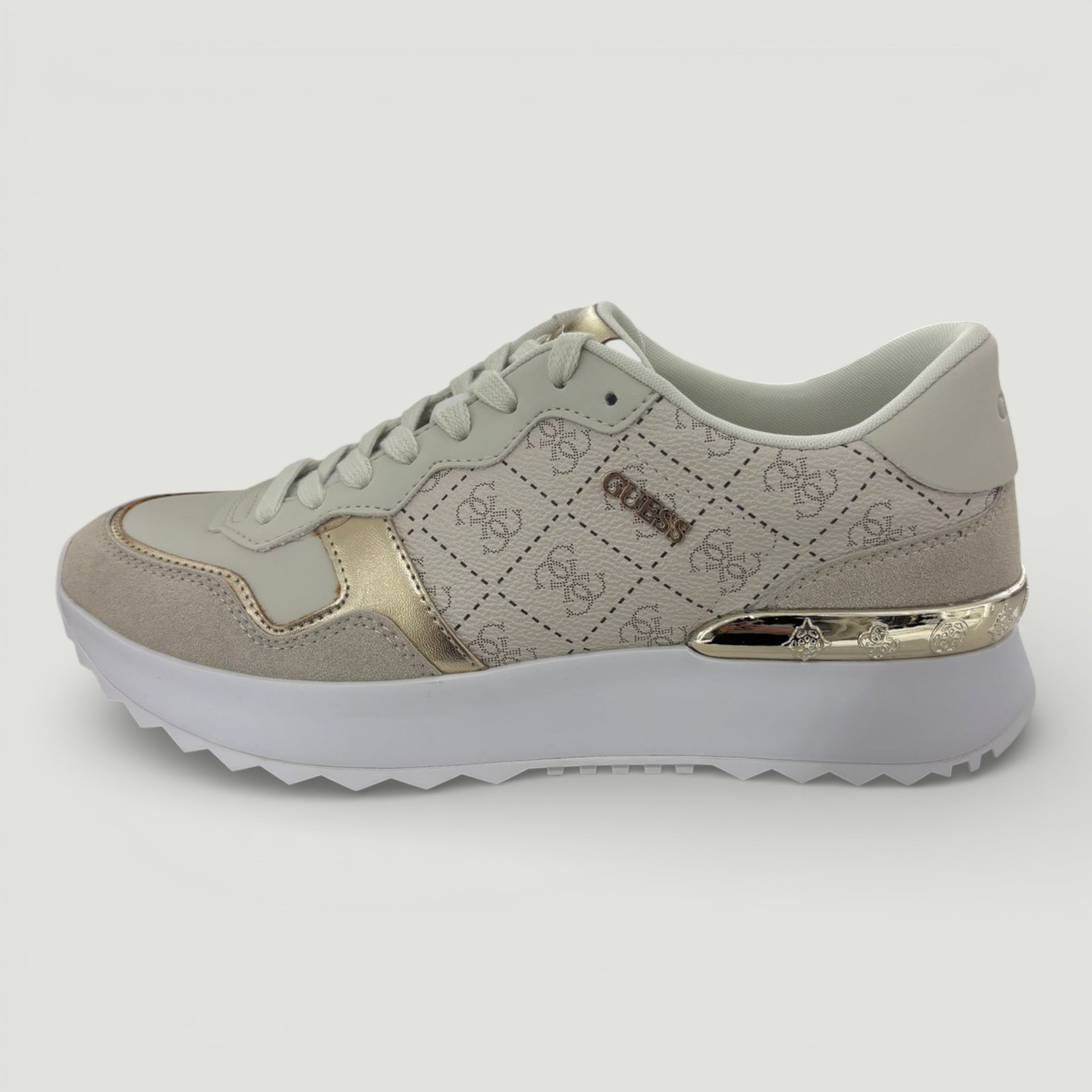 GUESS SCARPE VINSA5 BEIGE BROWN