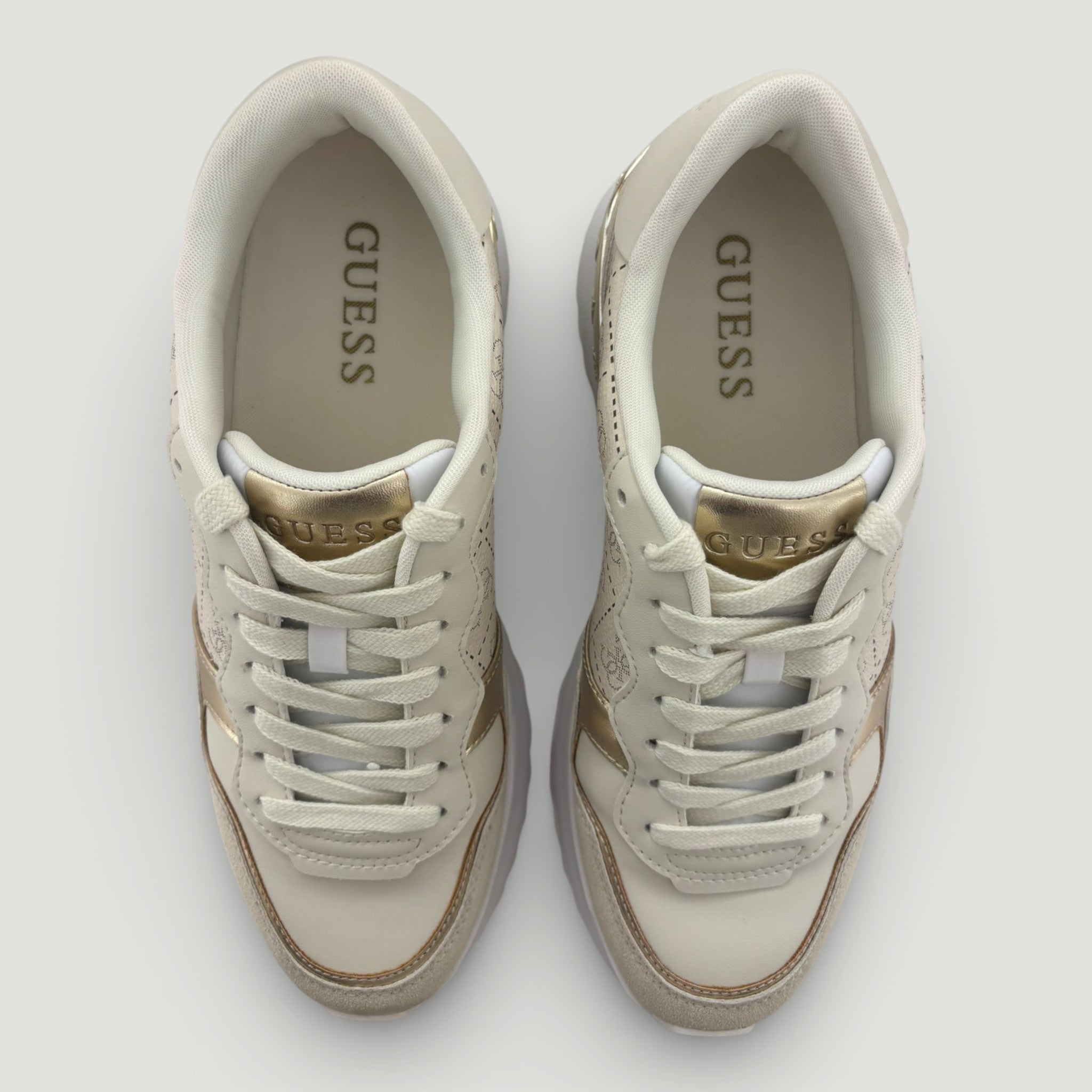 GUESS SCARPE VINSA5 BEIGE BROWN