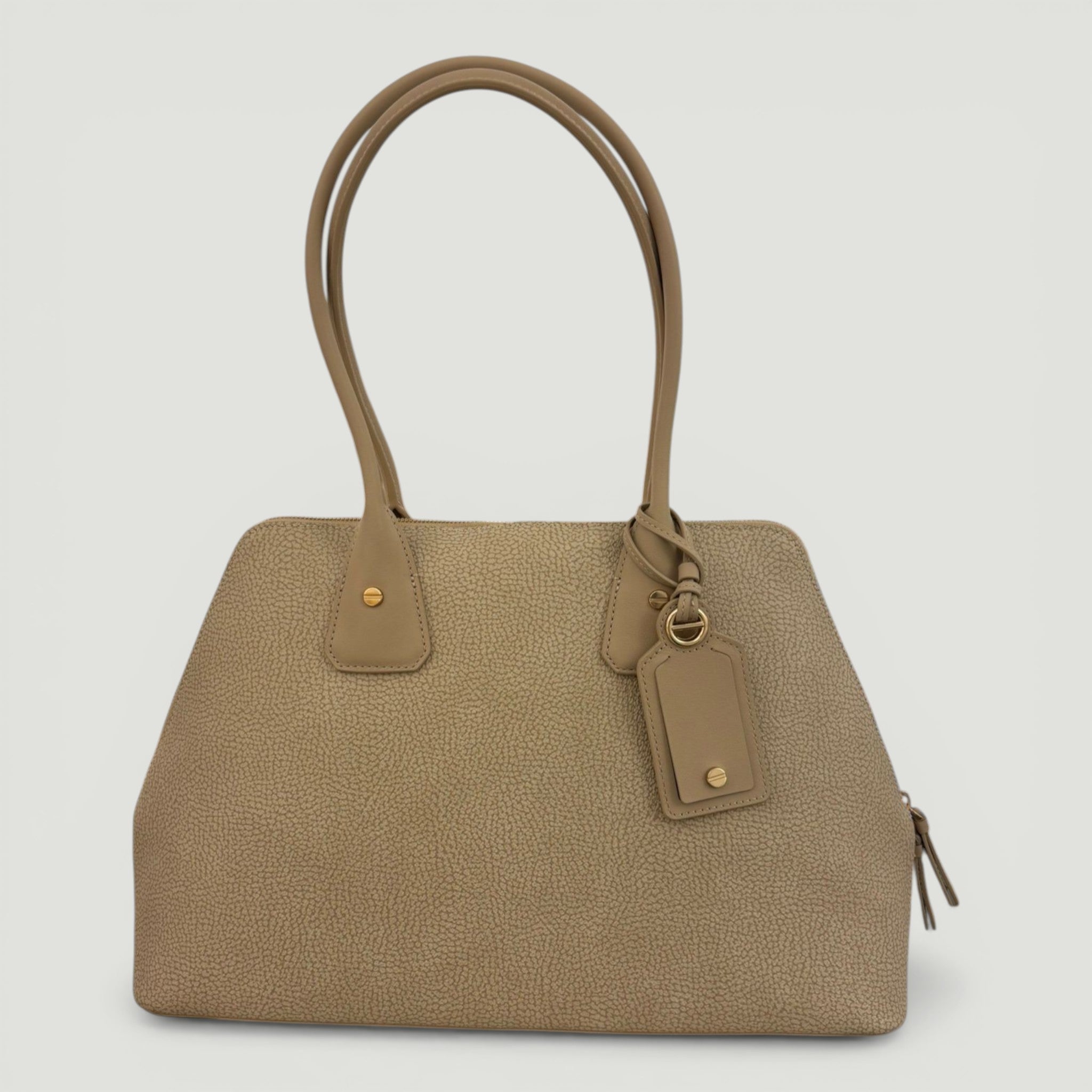 BORBONESE BORSA BAULETTO L. SABBIA