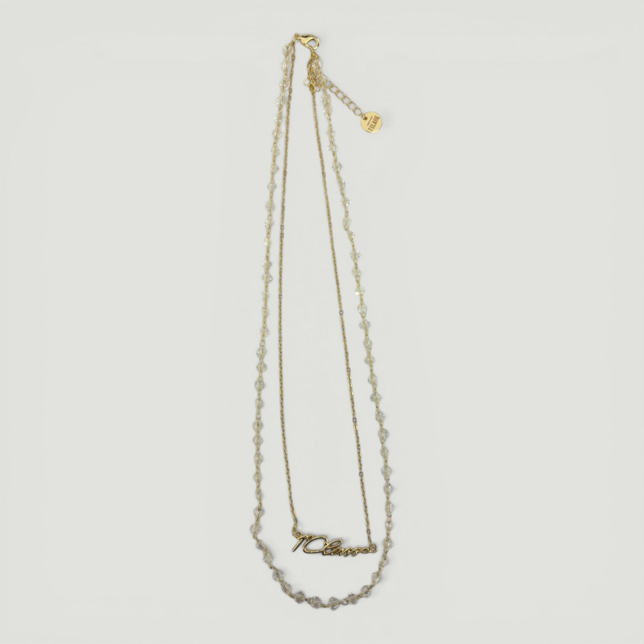 ALVIERO MARTINI 1^CLASSE COLLANA DUE FILI ORO