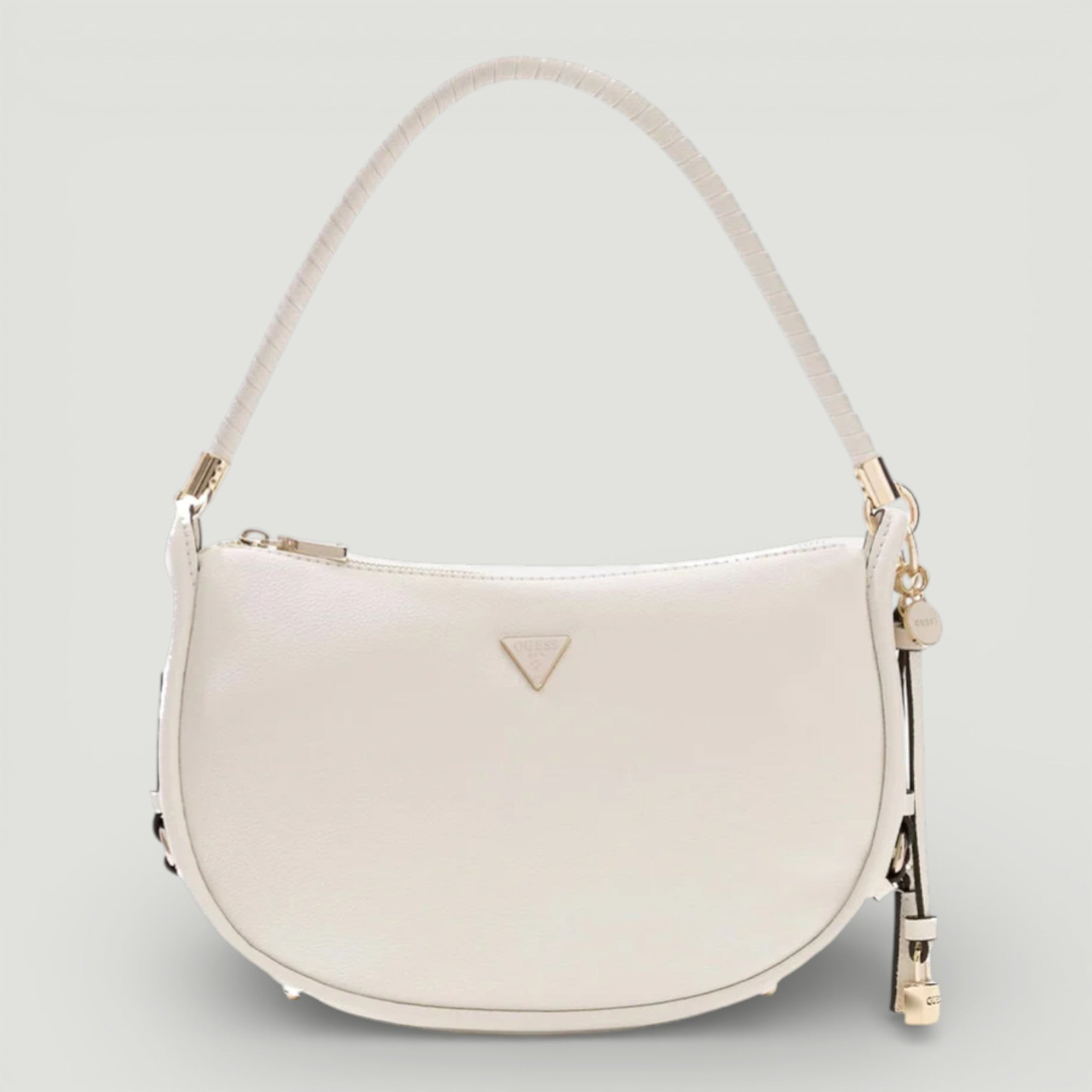 GUESS BORSA DANYA HOBO SHOULDER BAG OFF WHITE
