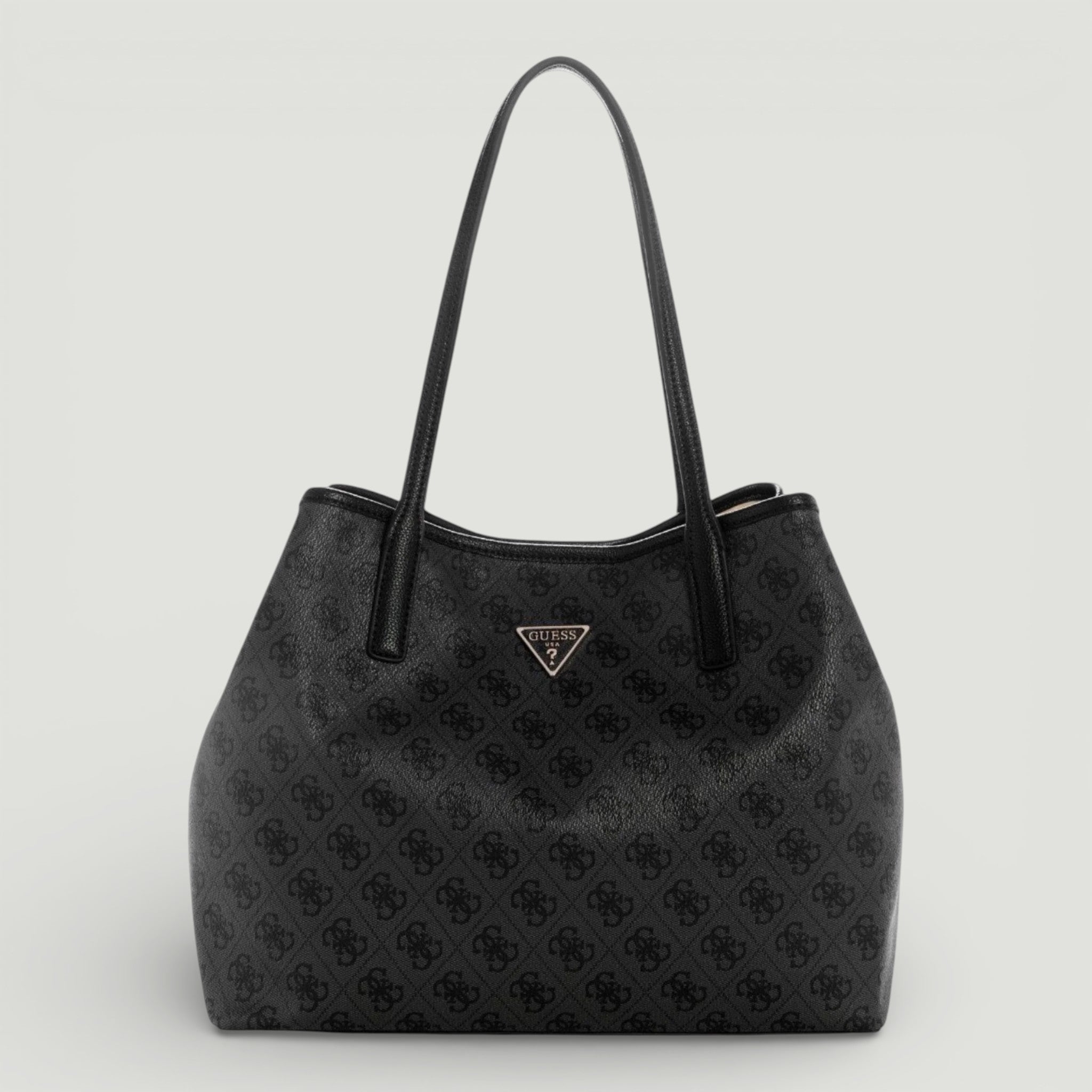 GUESS BORSA VICTTORIA 2 IN 1 TOTE COAL LOGO