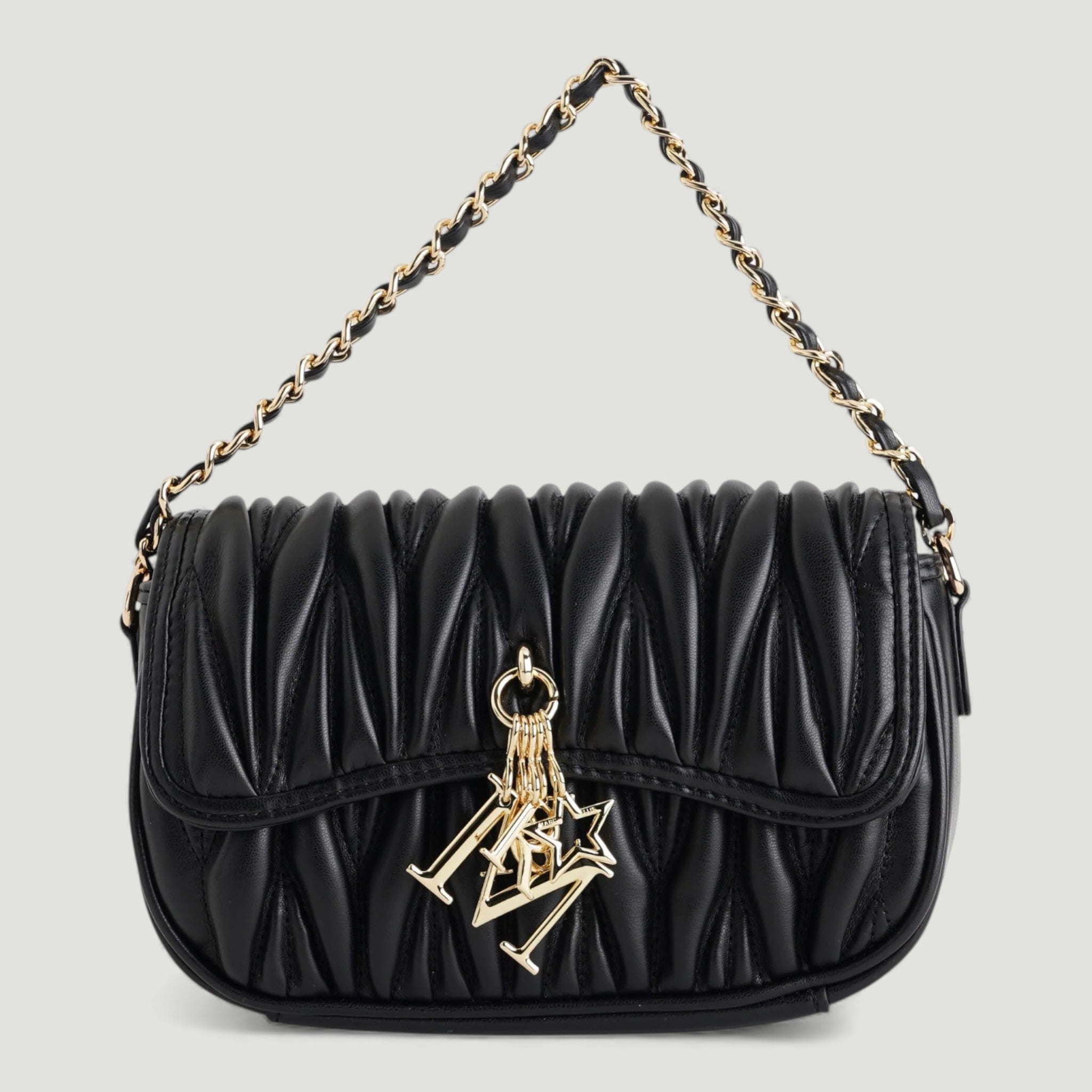 MARC ELLIS BORSA SISSY 36 BLACK/GOLD