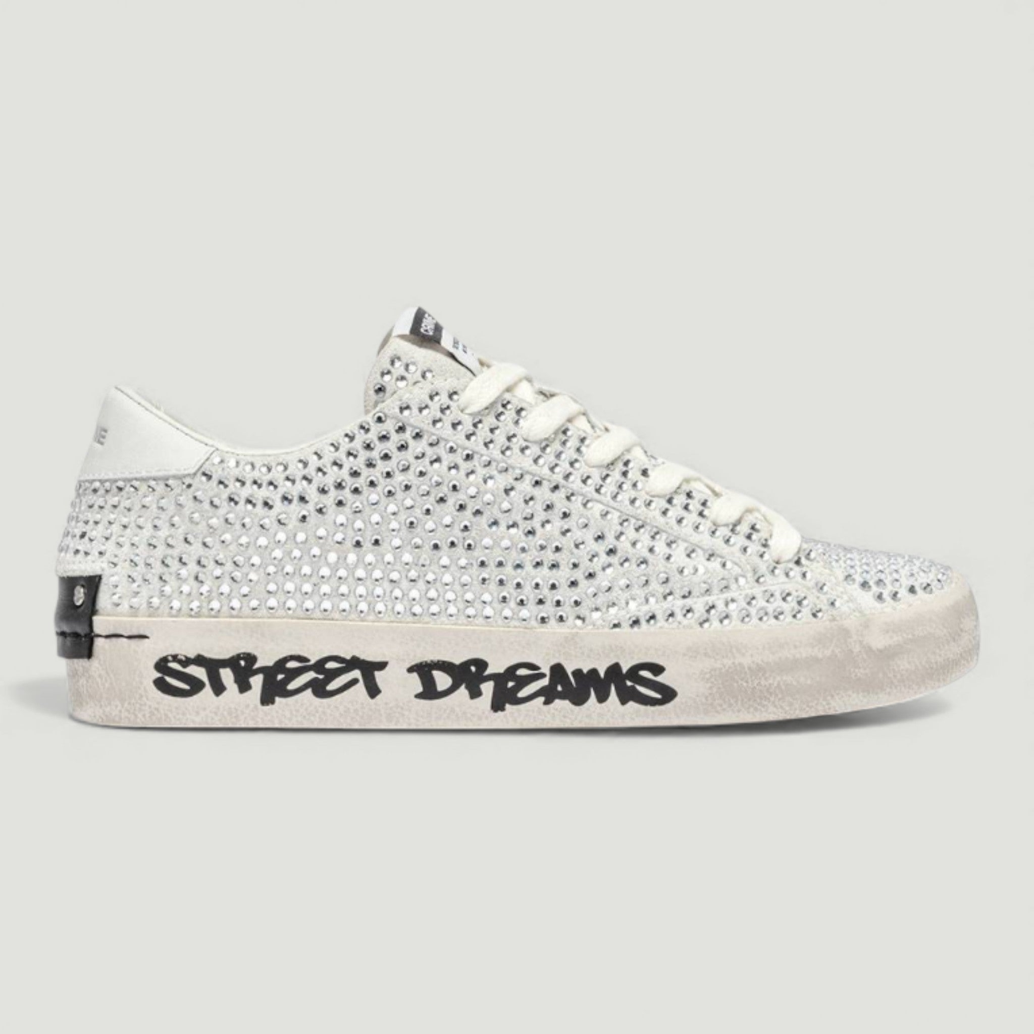 CRIME LONDON DISTRESSED FULL-ON ROCKS SILVER