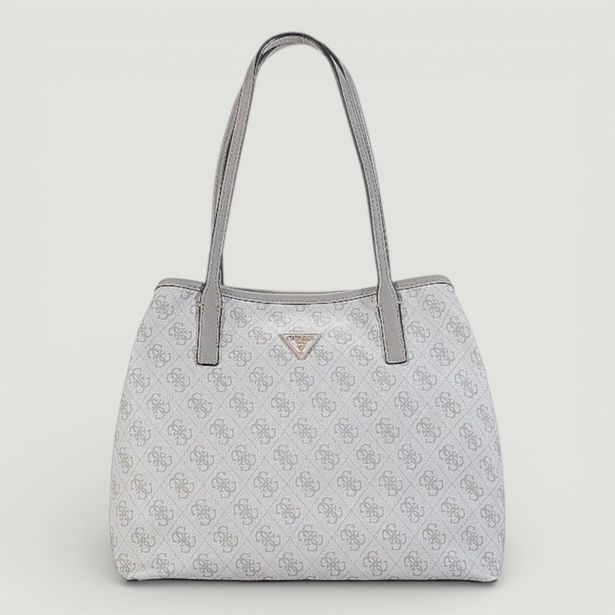 GUESS BORSA VICTTORIA 2 IN 1 TOTE DARK TAUPE LOGO