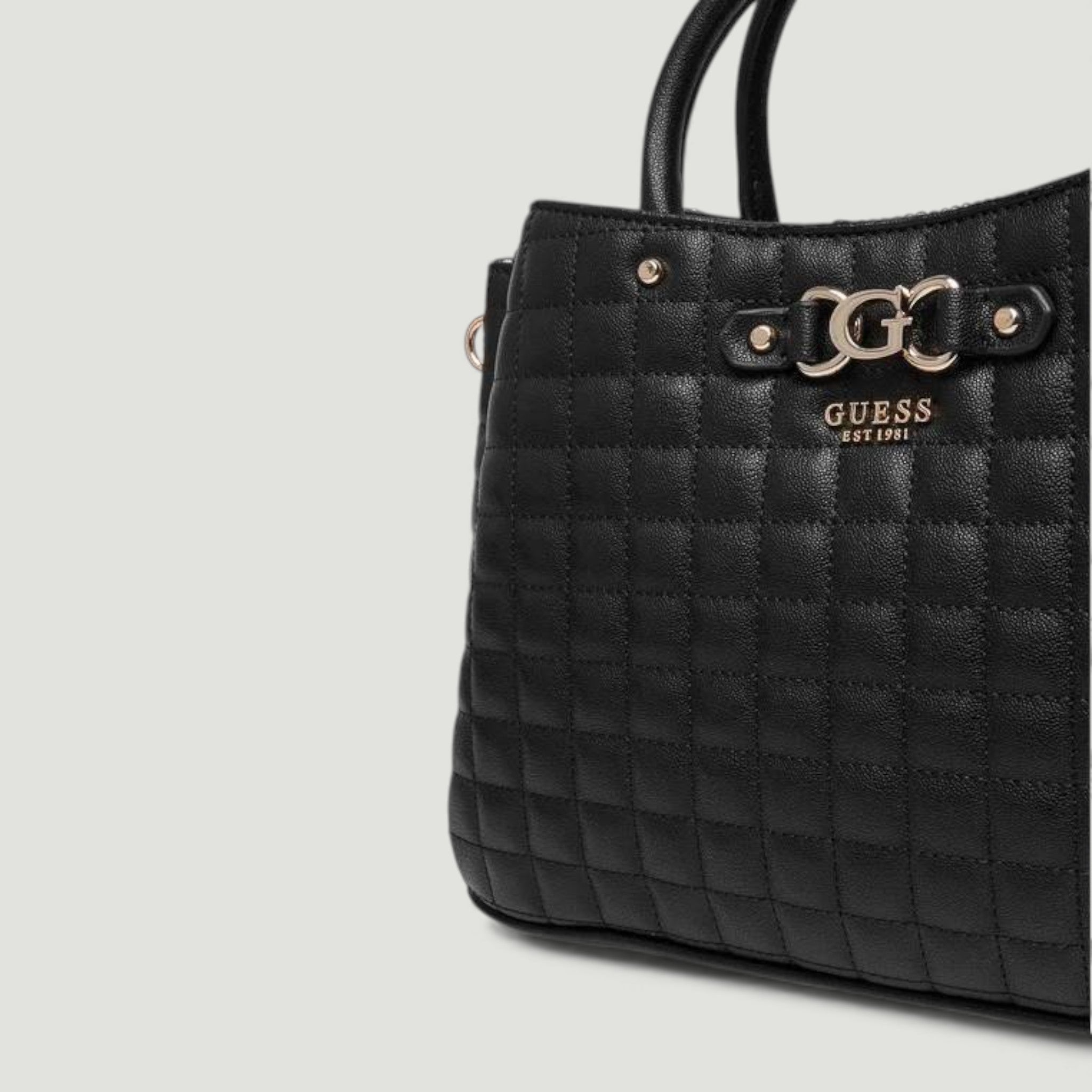 GUESS BORSA NADIRA GIRLFRIEND SATCHEL BLACK